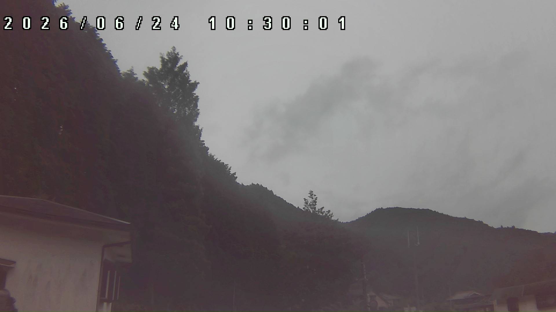 2026年6月24日 10:30ごろの金剛山登山口周辺の空
