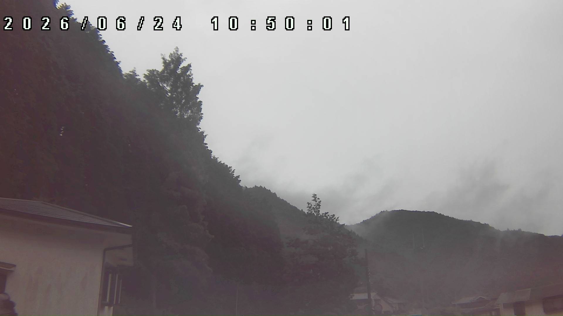 2026年6月24日 10:50ごろの金剛山登山口周辺の空