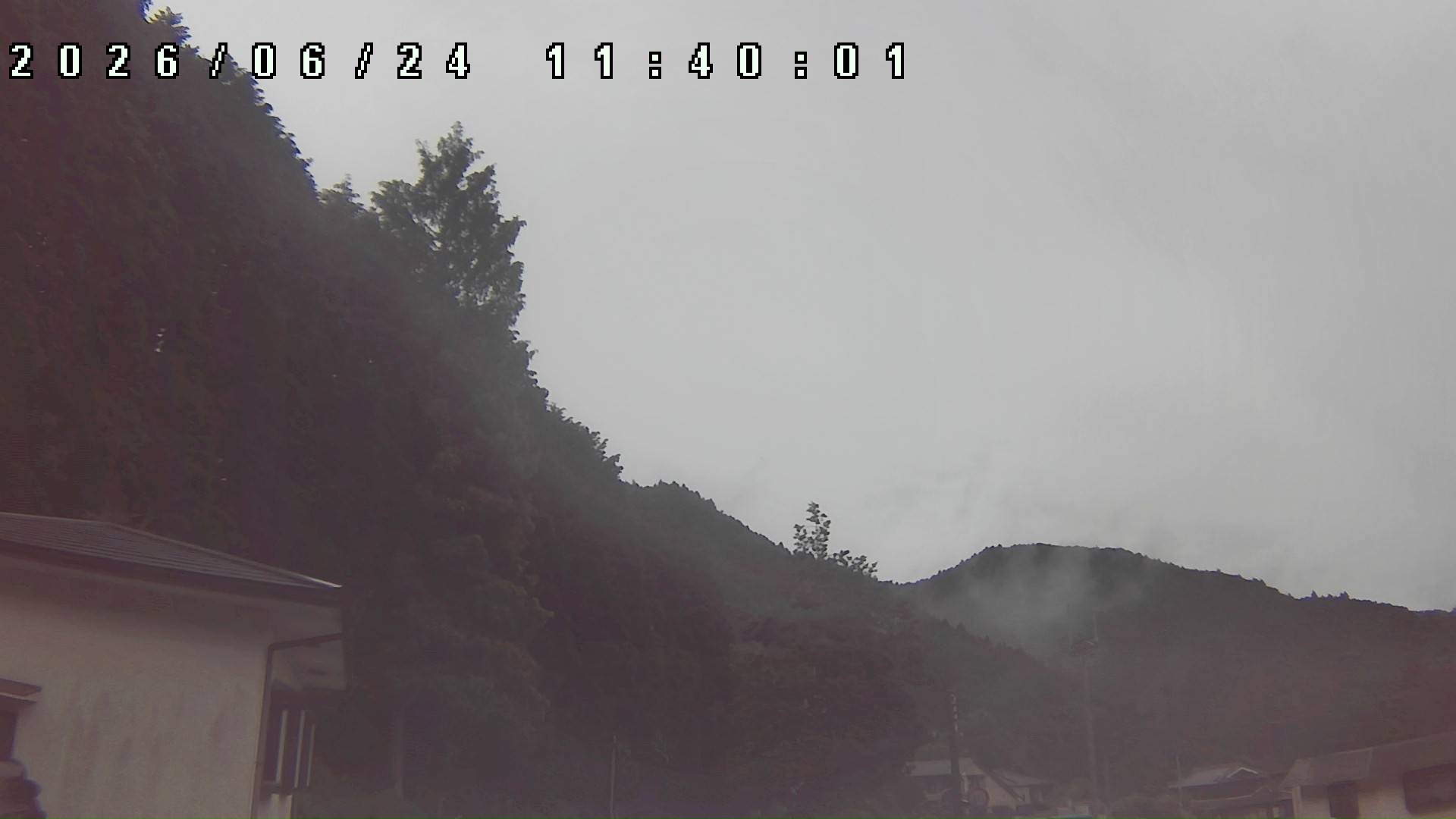 2026年6月24日 11:40ごろの金剛山登山口周辺の空