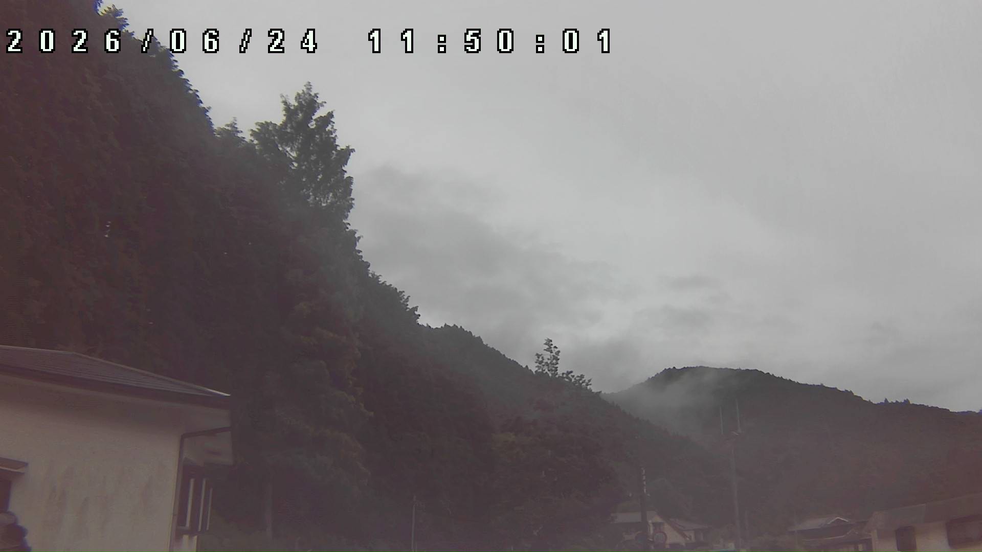 2026年6月24日 11:50ごろの金剛山登山口周辺の空