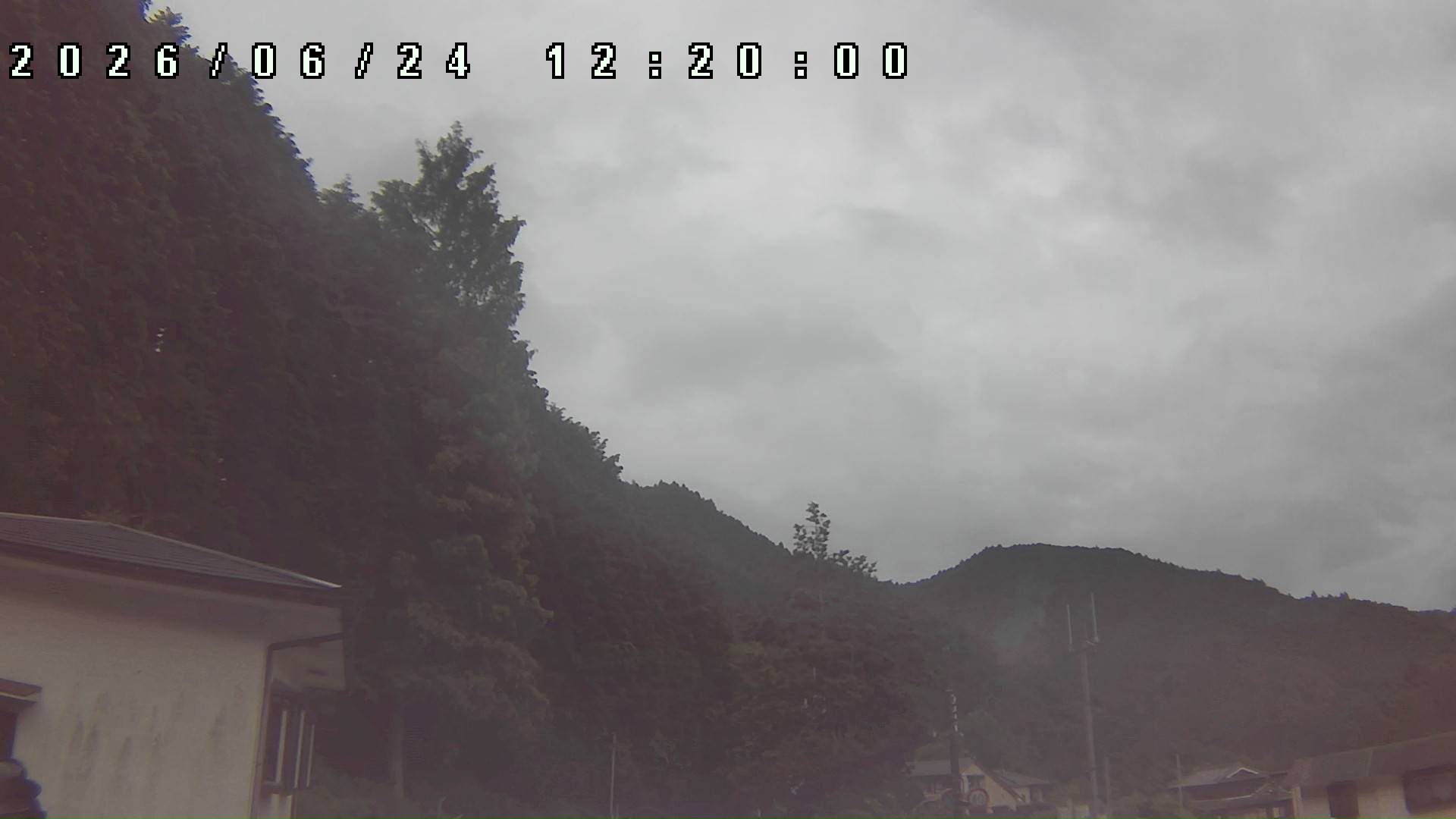 2026年6月24日 12:20ごろの金剛山登山口周辺の空
