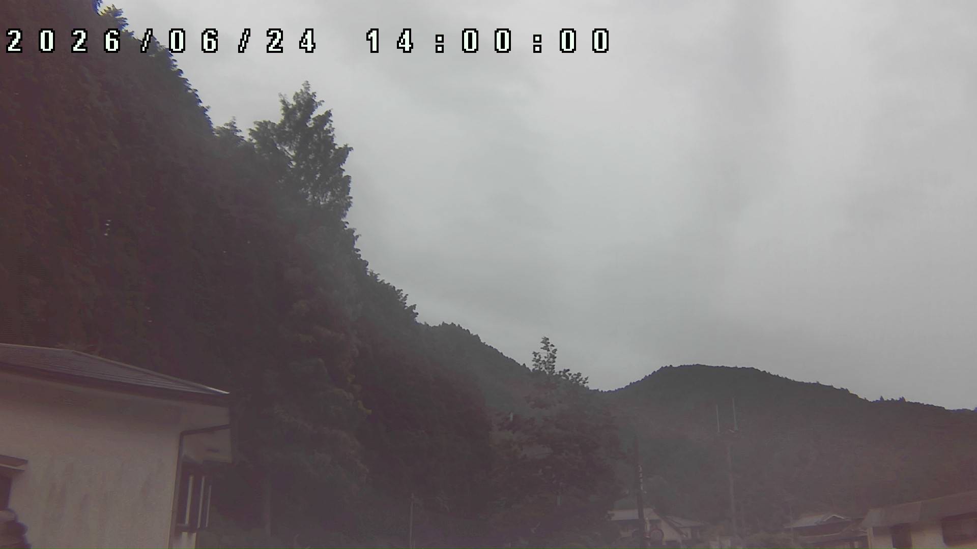 2026年6月24日 14:00ごろの金剛山登山口周辺の空