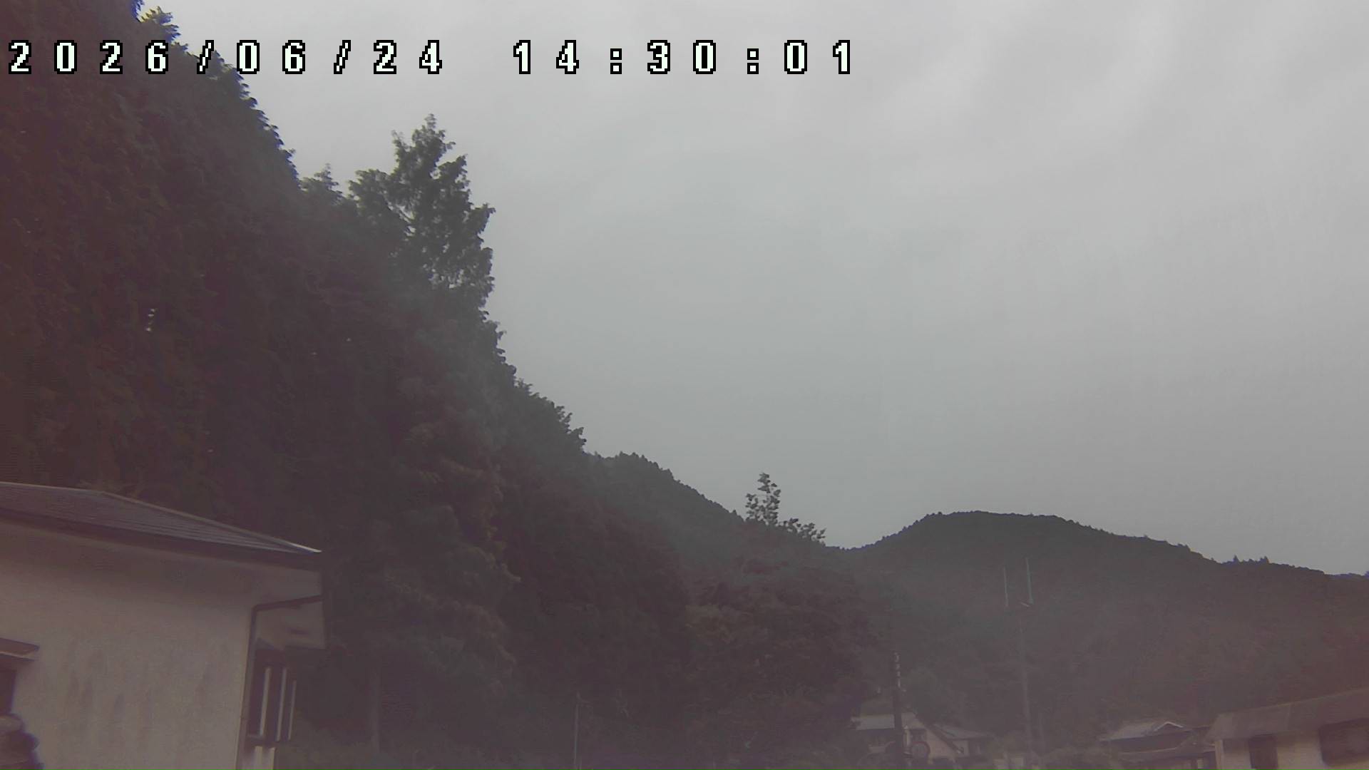 2026年6月24日 14:30ごろの金剛山登山口周辺の空