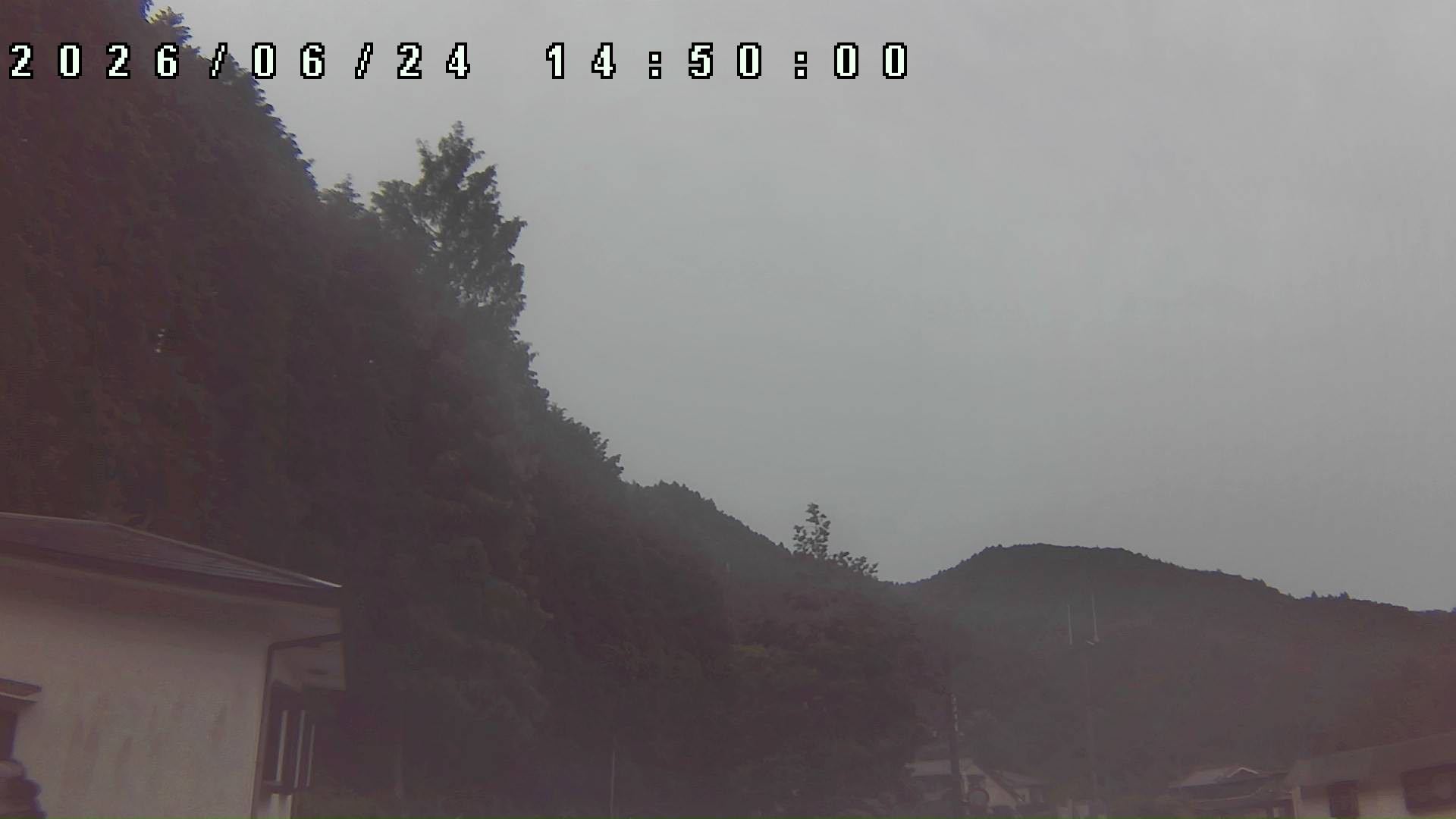 2026年6月24日 14:50ごろの金剛山登山口周辺の空
