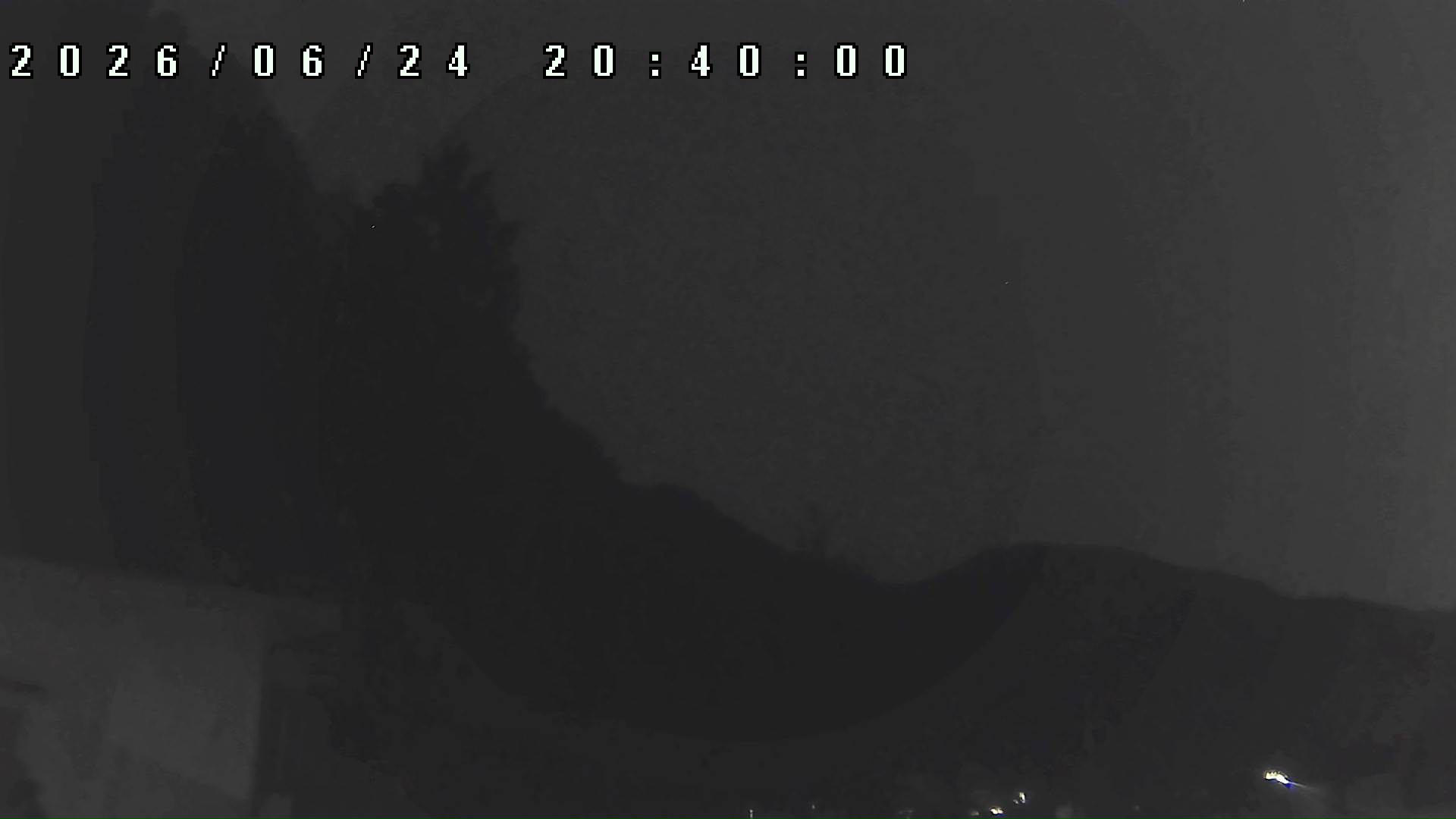 2026年6月24日 20:40ごろの金剛山登山口周辺の空