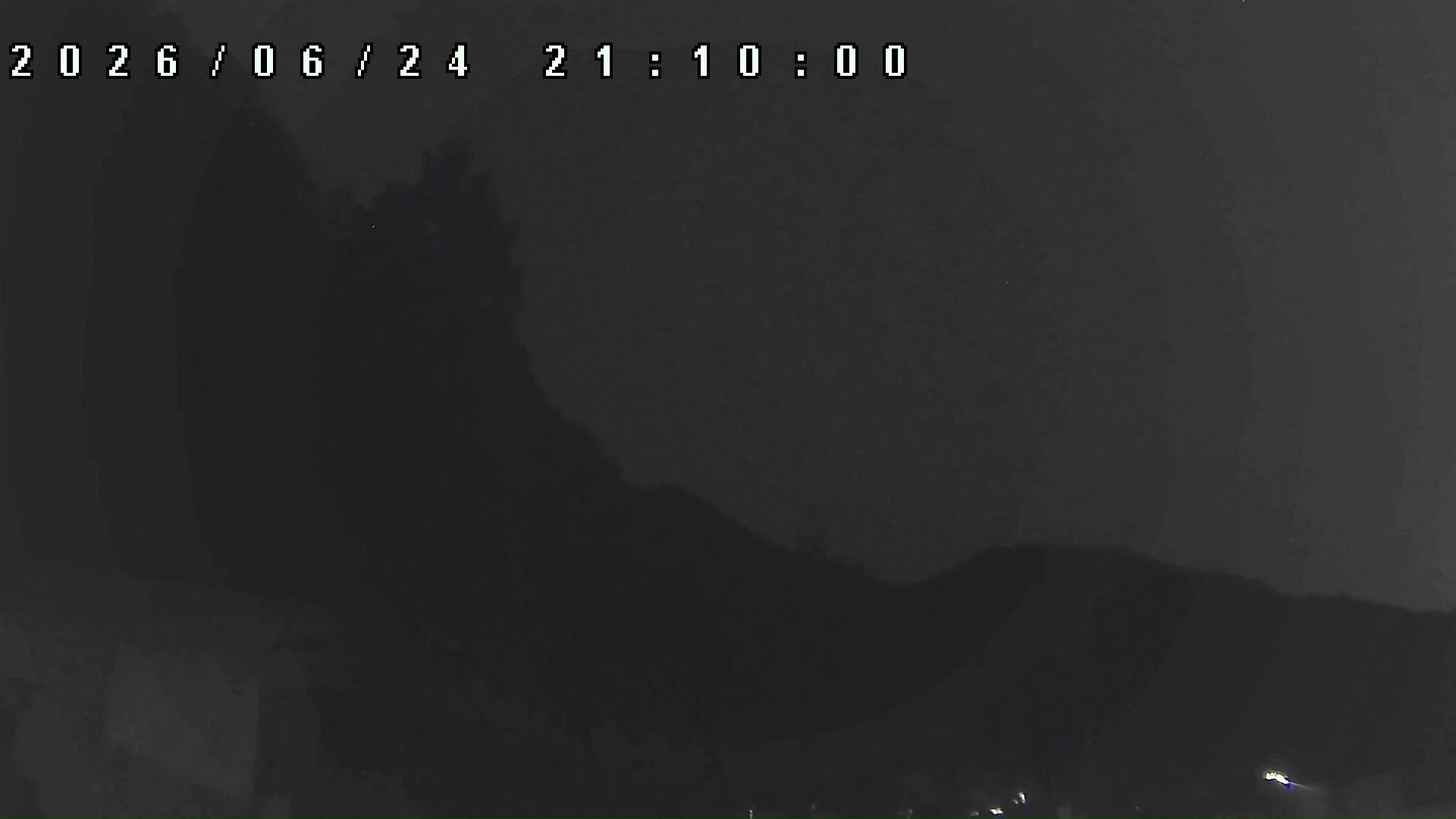 2026年6月24日 21:10ごろの金剛山登山口周辺の空
