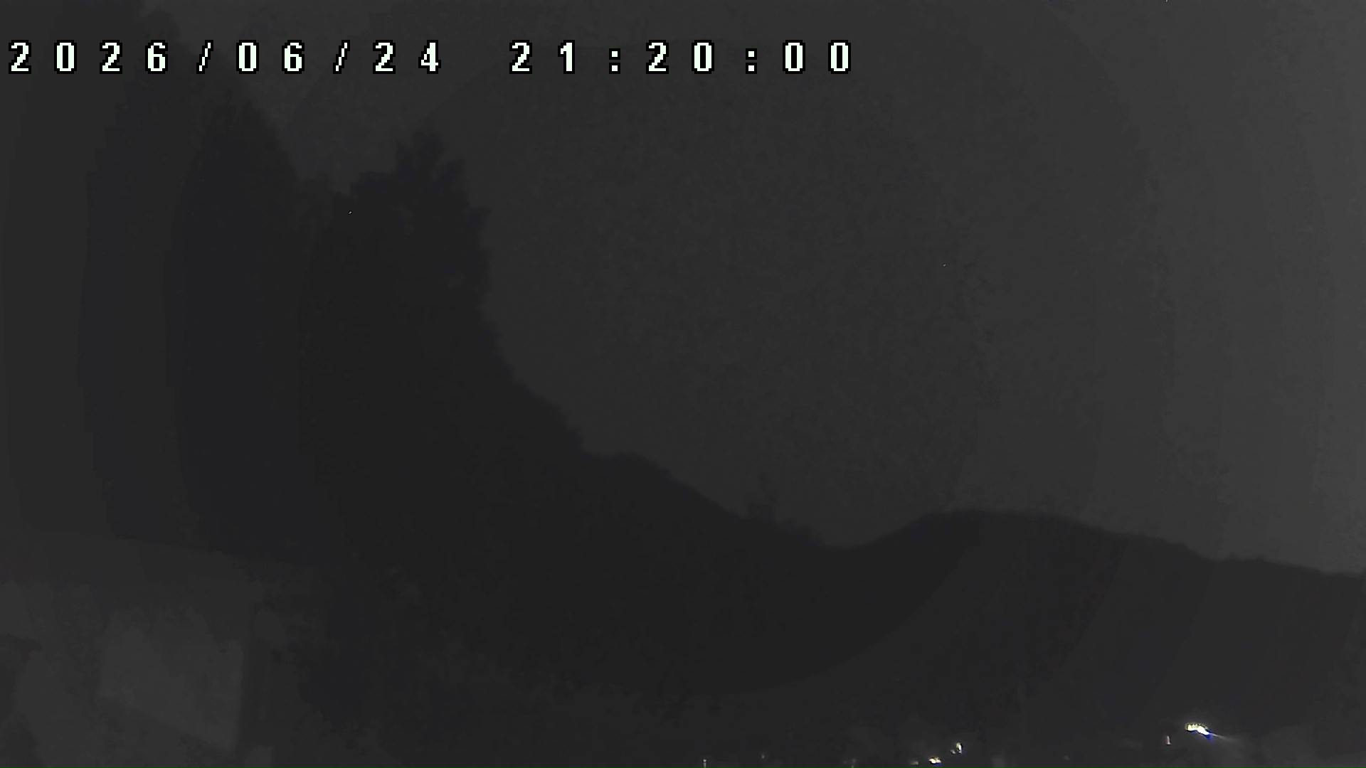 2026年6月24日 21:20ごろの金剛山登山口周辺の空