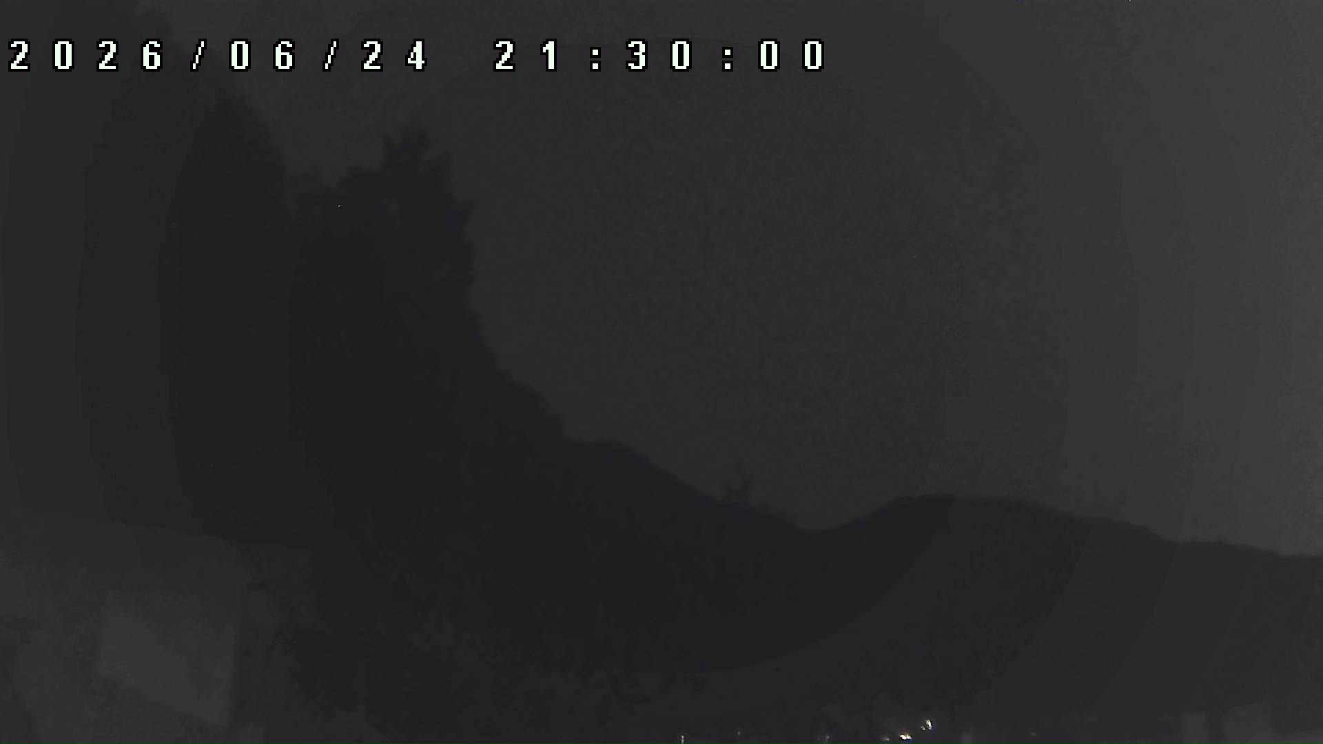 2026年6月24日 21:30ごろの金剛山登山口周辺の空