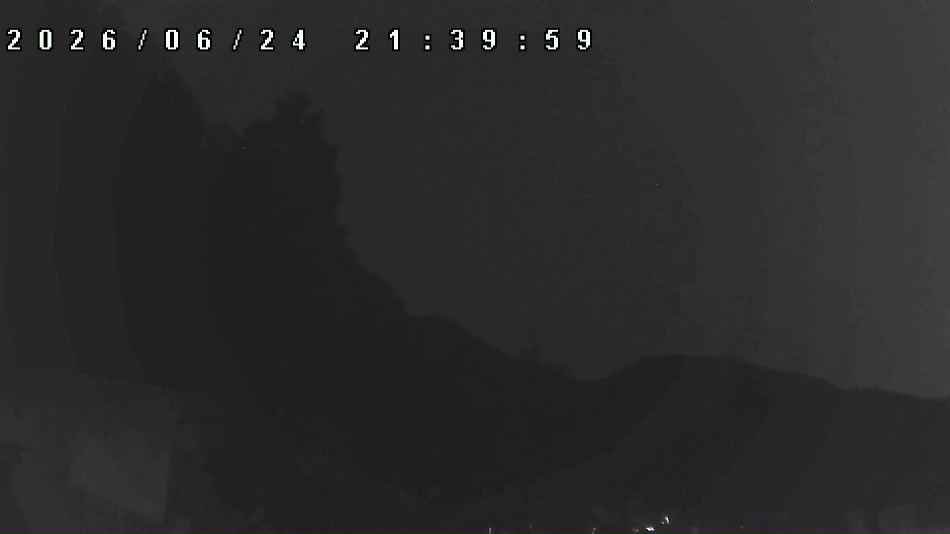 2026年6月24日 21:40ごろの金剛山登山口周辺の空