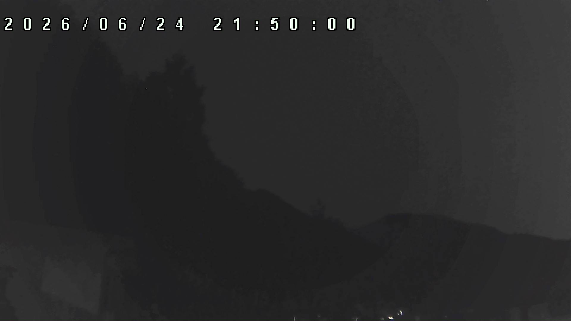 2026年6月24日 21:50ごろの金剛山登山口周辺の空
