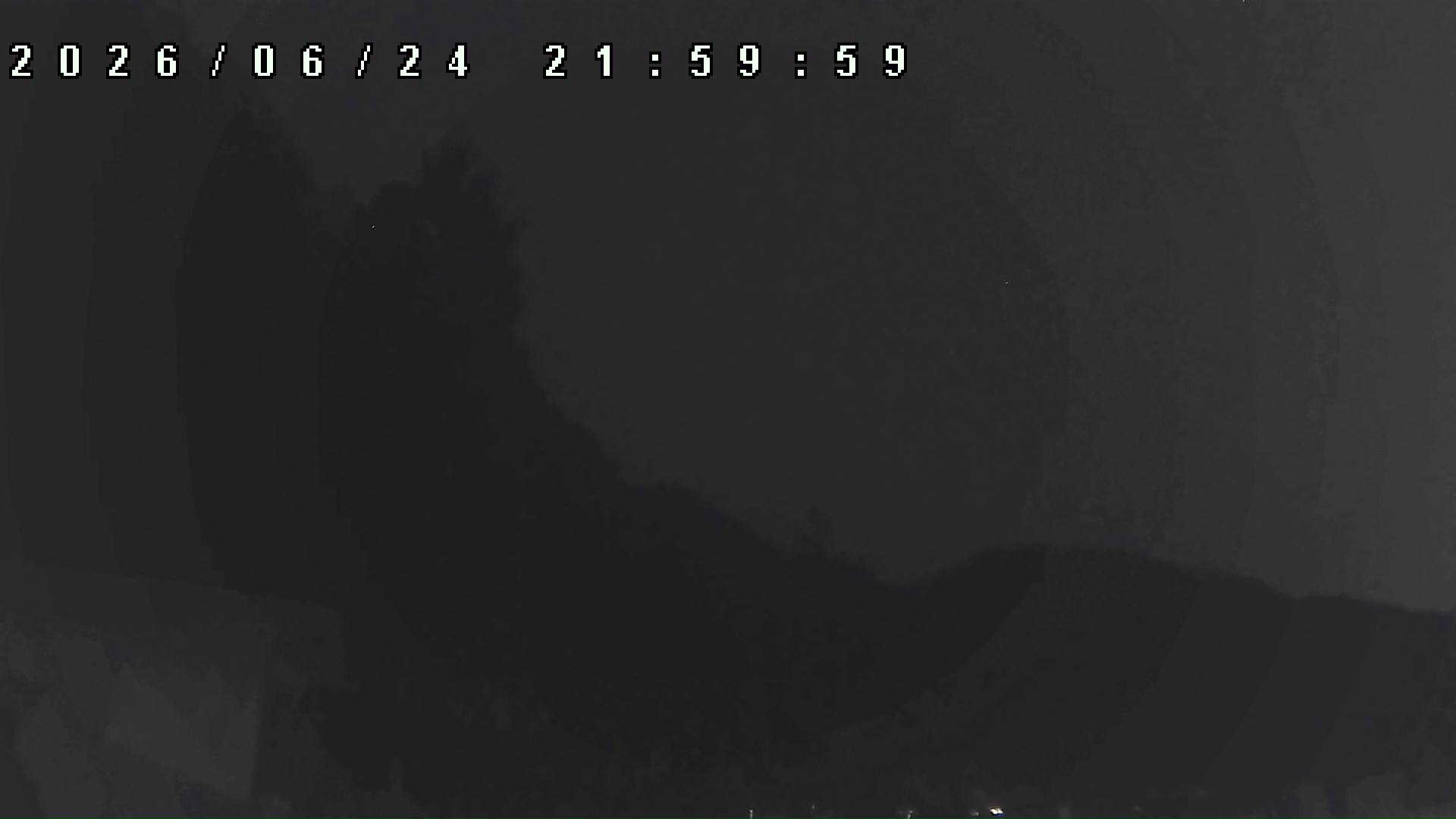 2026年6月24日 22:00ごろの金剛山登山口周辺の空