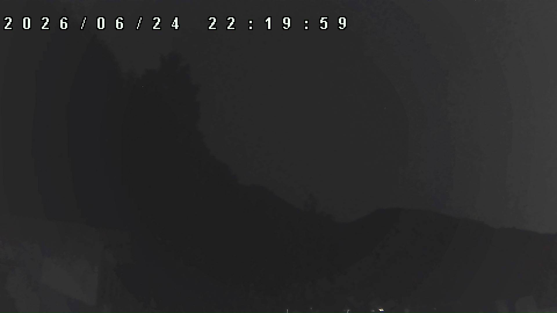 2026年6月24日 22:20ごろの金剛山登山口周辺の空