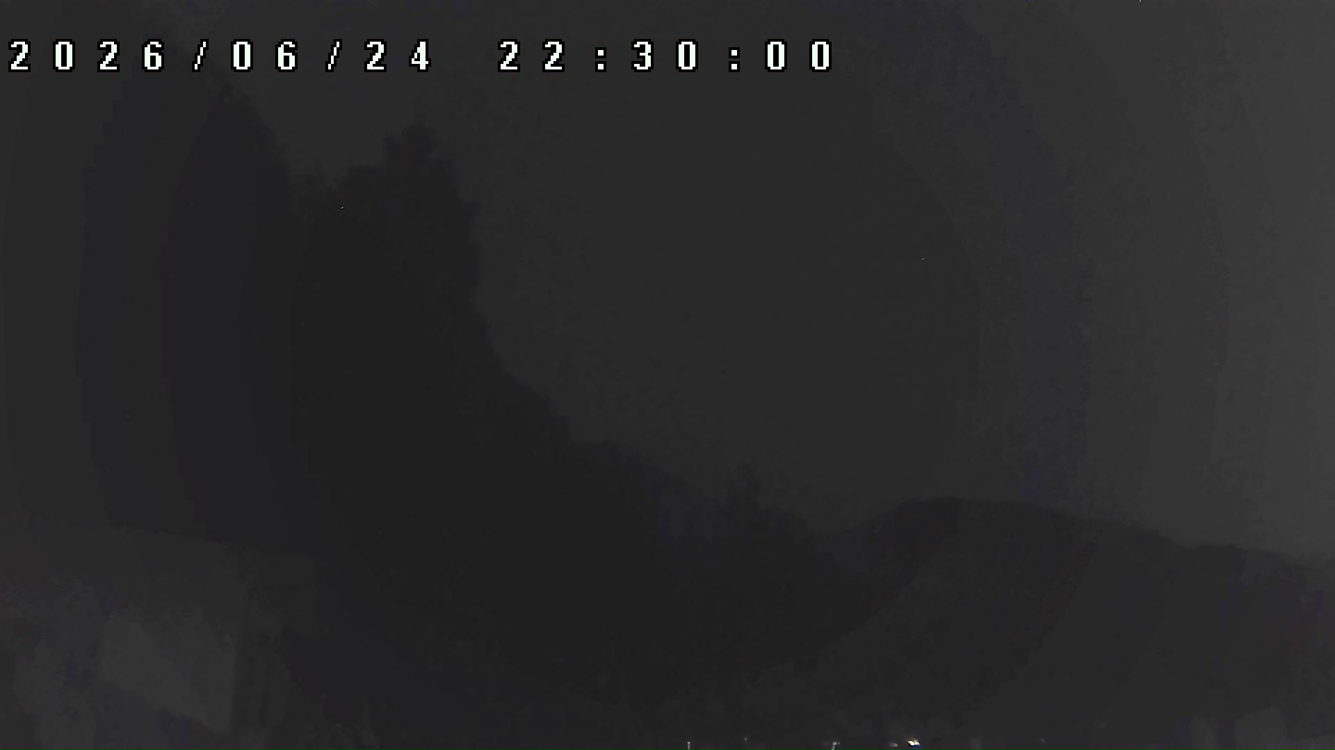 2026年6月24日 22:30ごろの金剛山登山口周辺の空