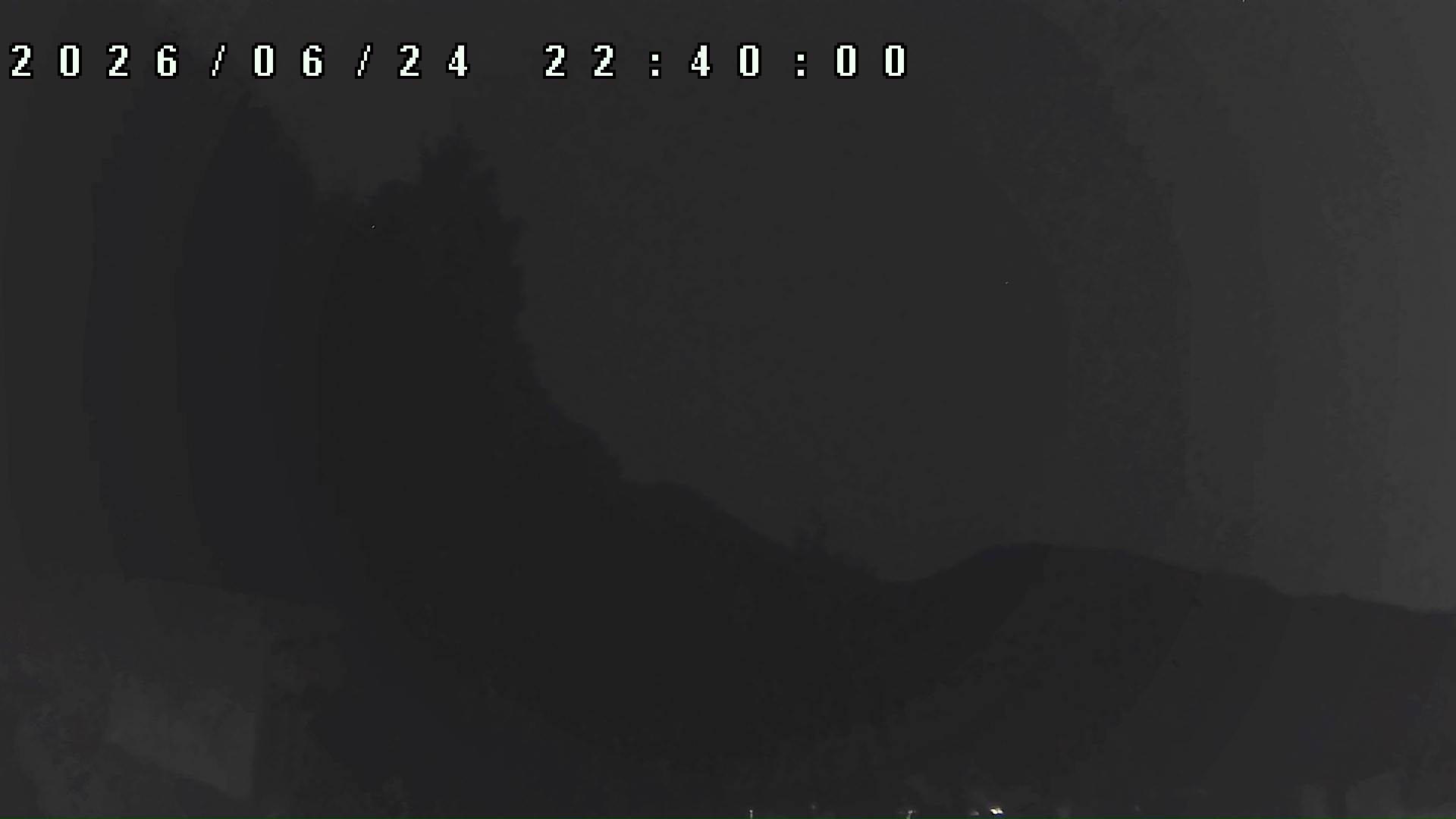 2026年6月24日 22:40ごろの金剛山登山口周辺の空