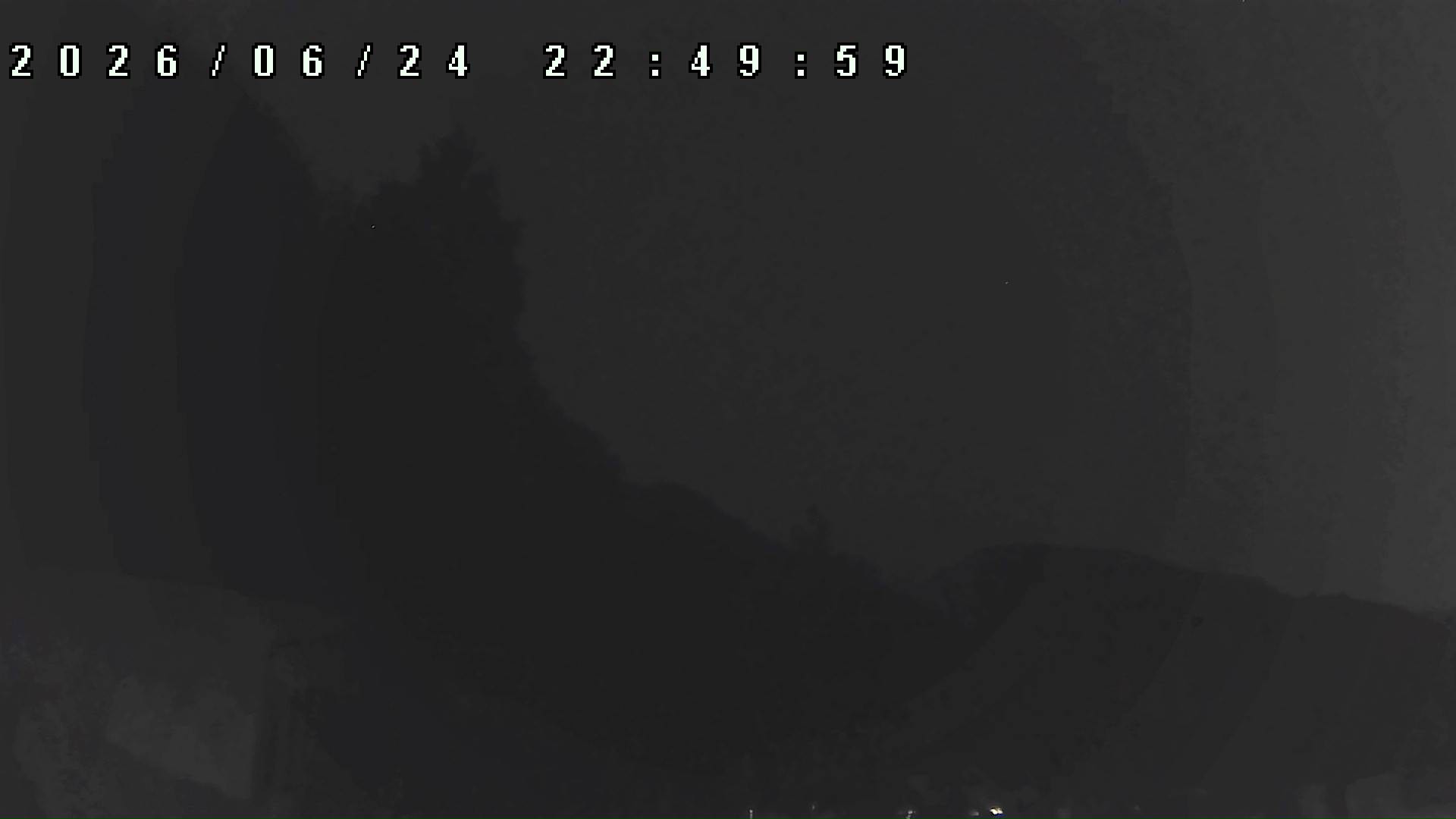 2026年6月24日 22:50ごろの金剛山登山口周辺の空