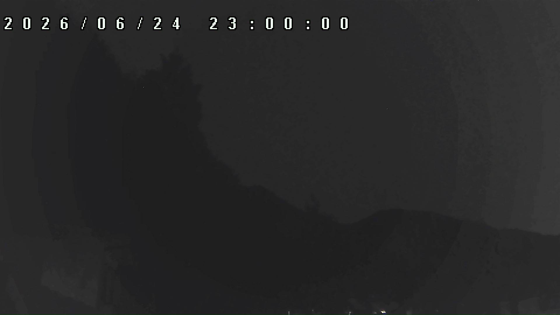 2026年6月24日 23:00ごろの金剛山登山口周辺の空