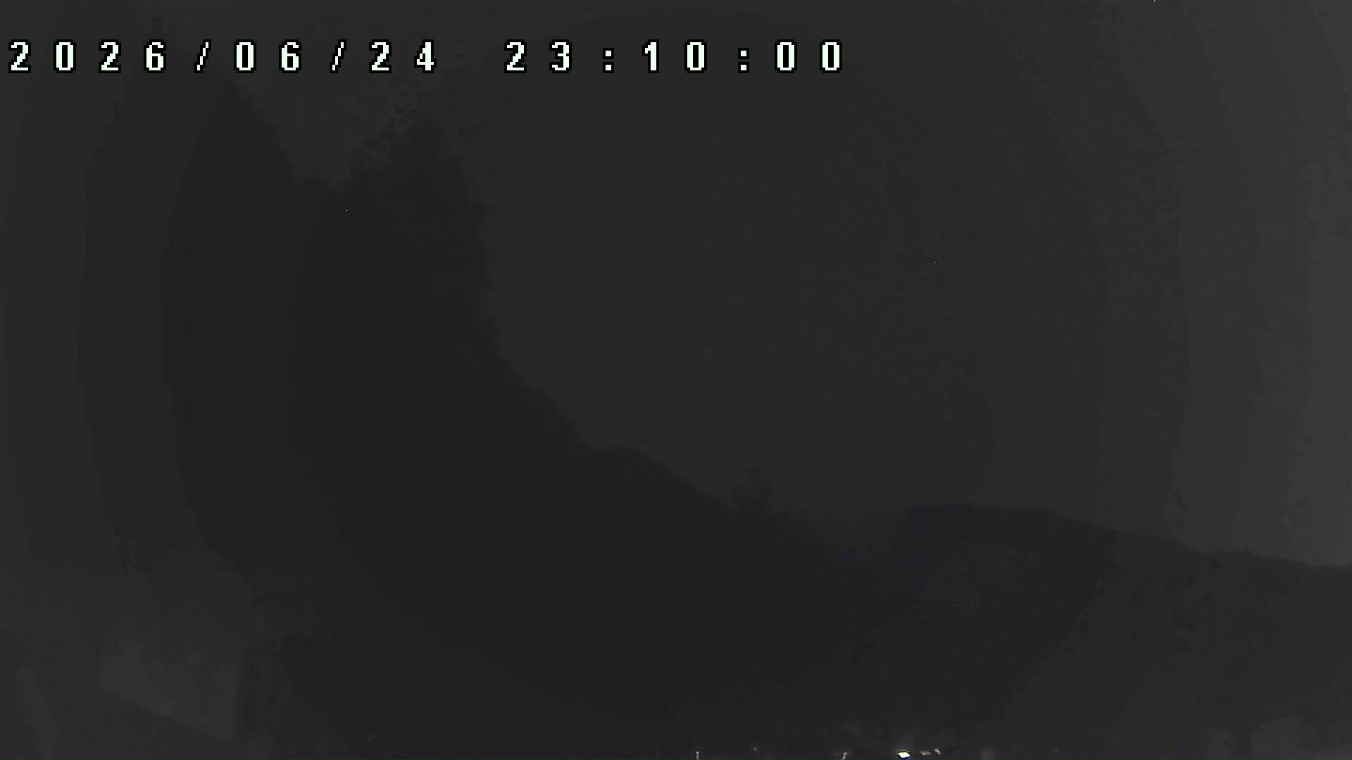 2026年6月24日 23:10ごろの金剛山登山口周辺の空