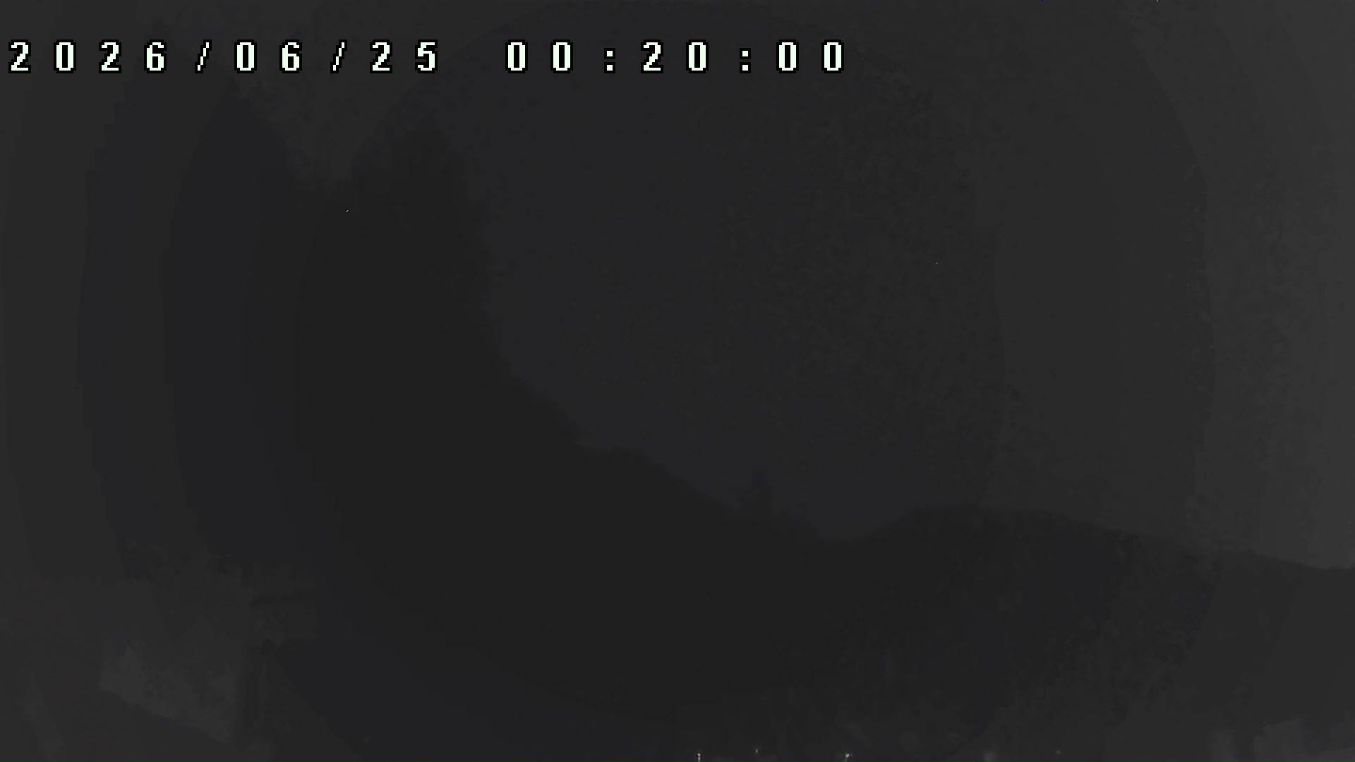 2026年6月25日 00:20ごろの金剛山登山口周辺の空