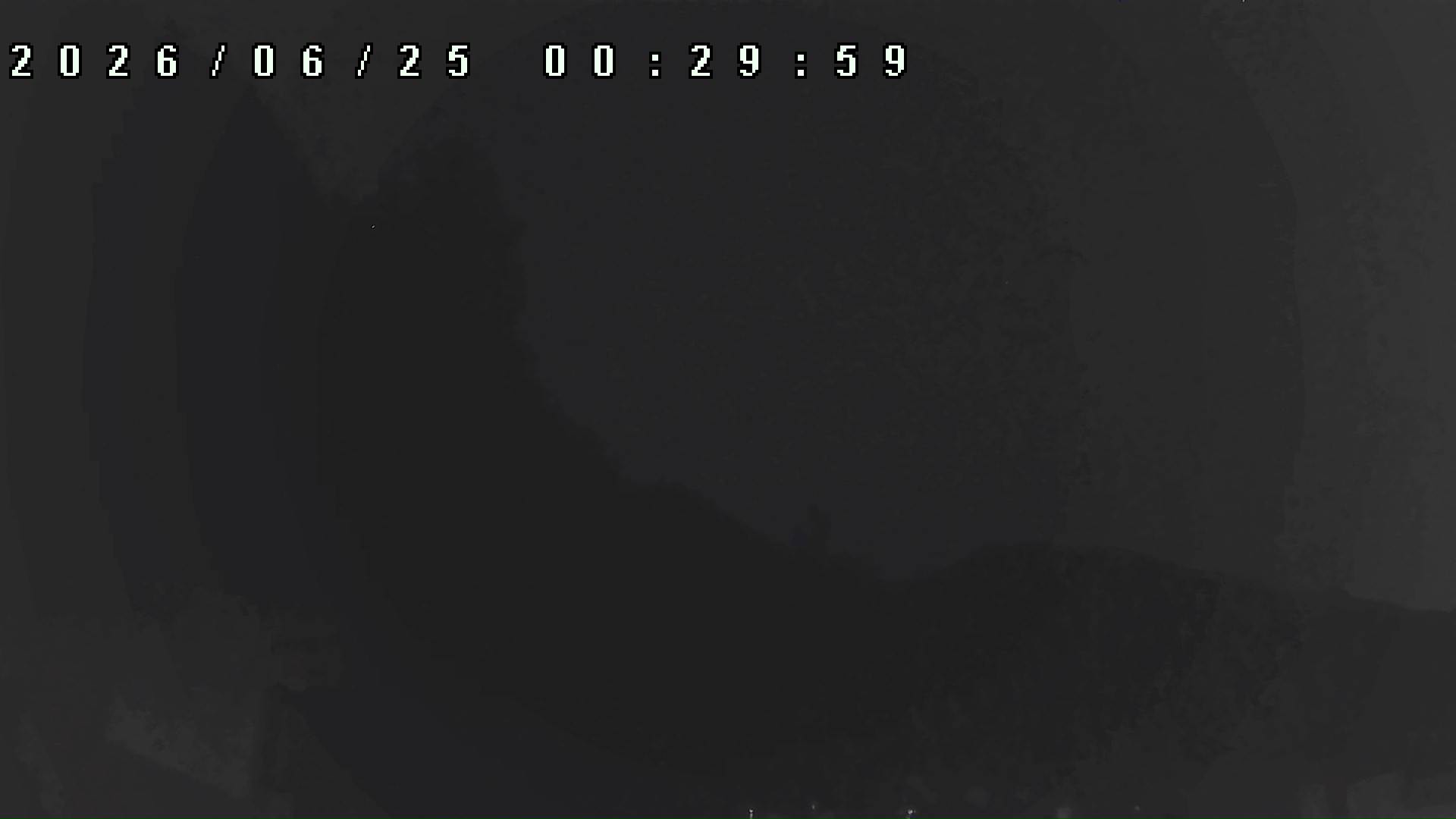 2026年6月25日 00:30ごろの金剛山登山口周辺の空
