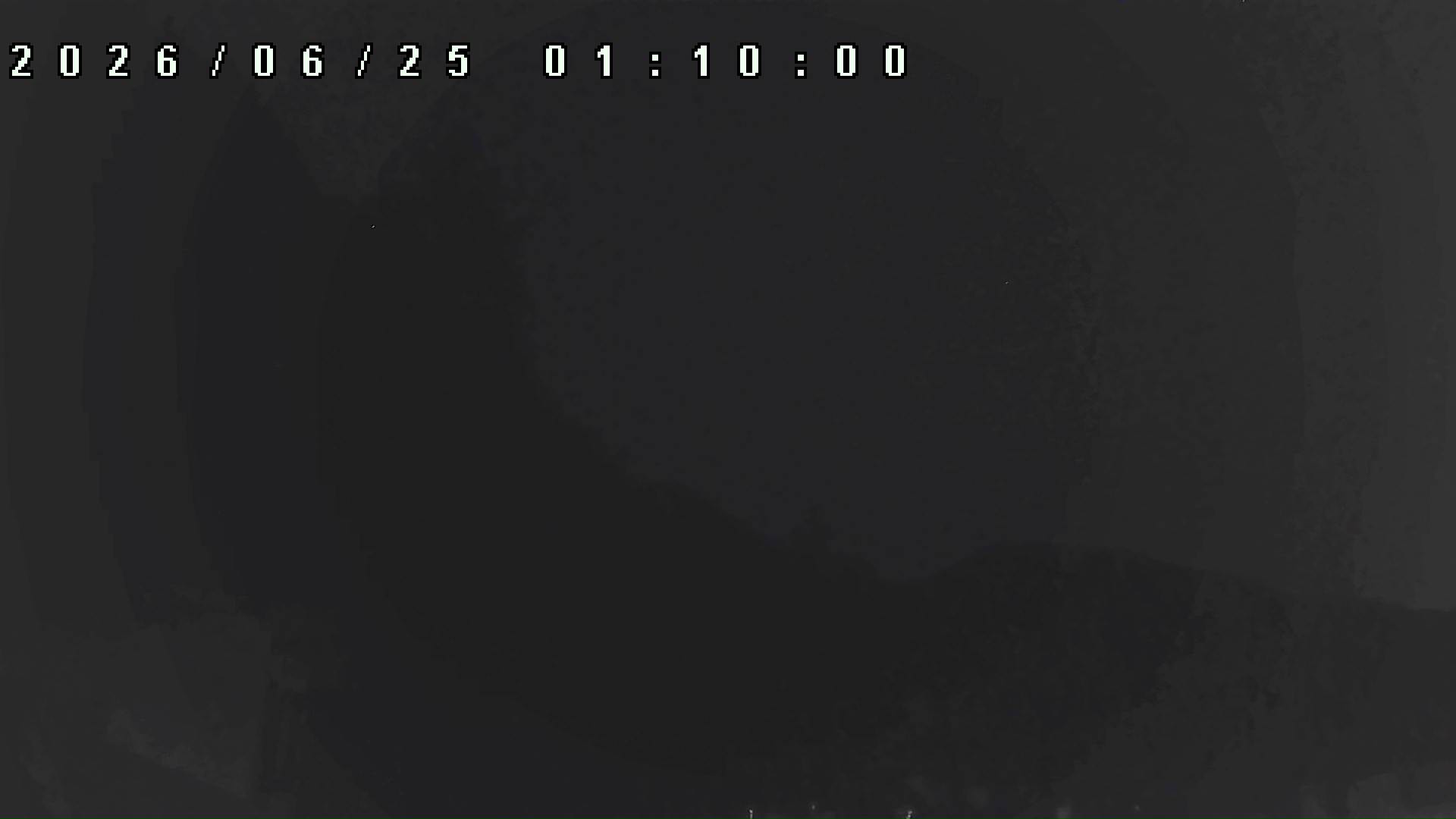 2026年6月25日 01:10ごろの金剛山登山口周辺の空