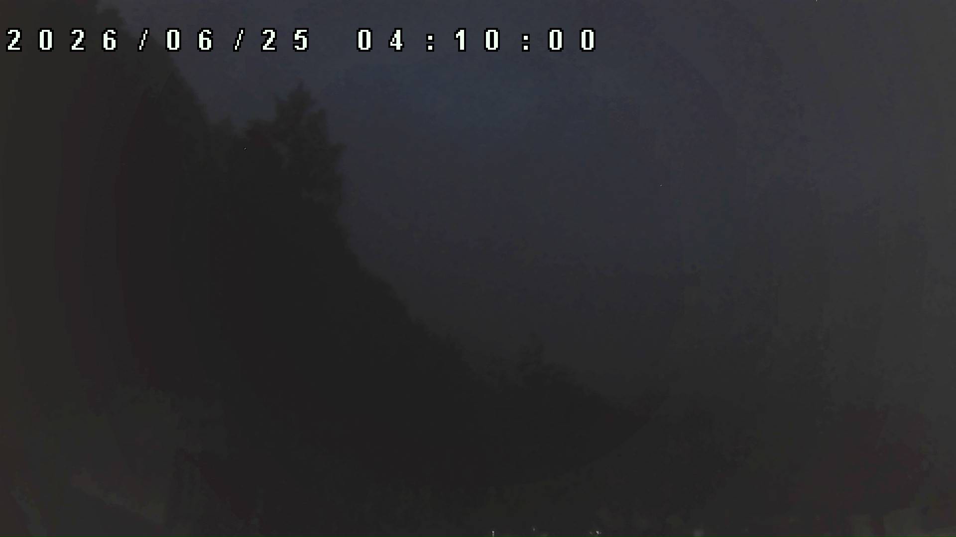 2026年6月25日 04:10ごろの金剛山登山口周辺の空