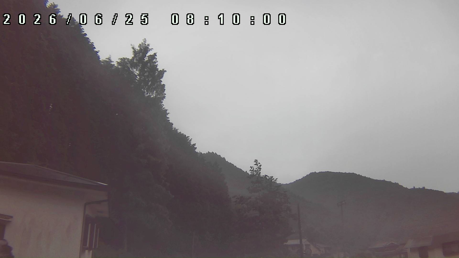 2026年6月25日 08:10ごろの金剛山登山口周辺の空