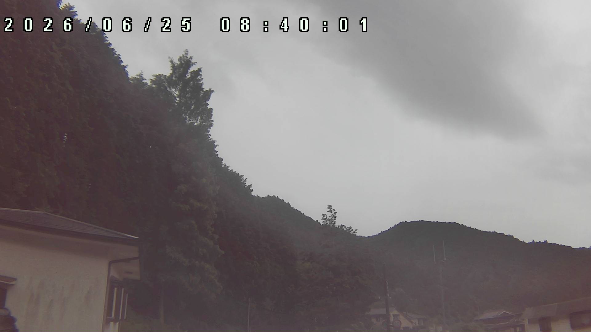 2026年6月25日 08:40ごろの金剛山登山口周辺の空