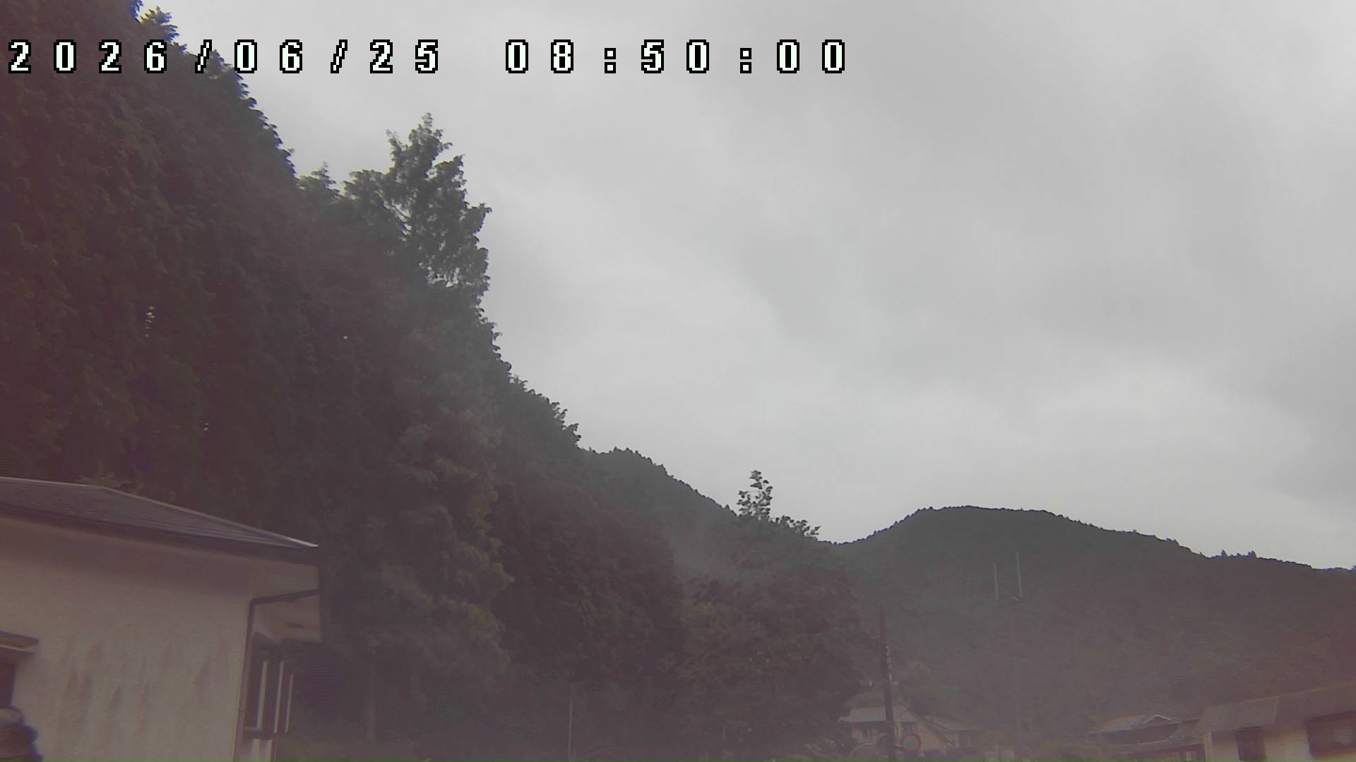 2026年6月25日 08:50ごろの金剛山登山口周辺の空