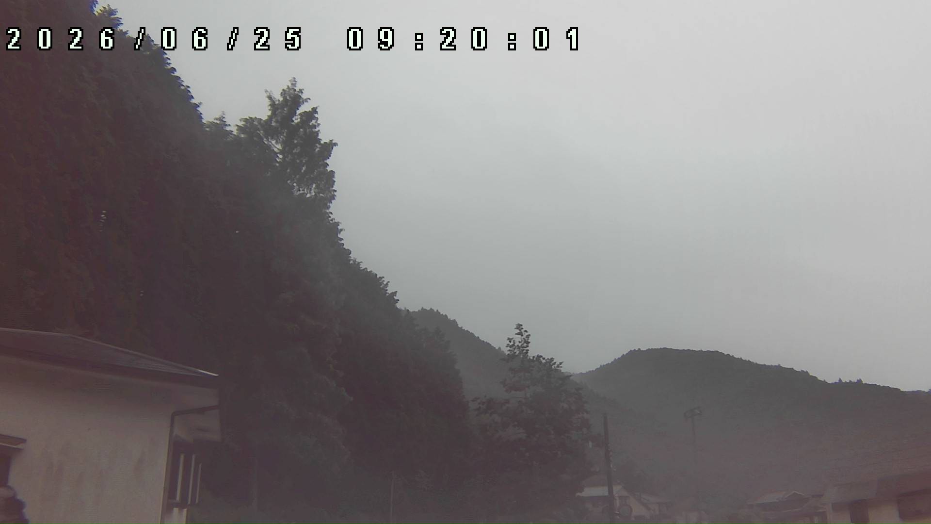 2026年6月25日 09:20ごろの金剛山登山口周辺の空