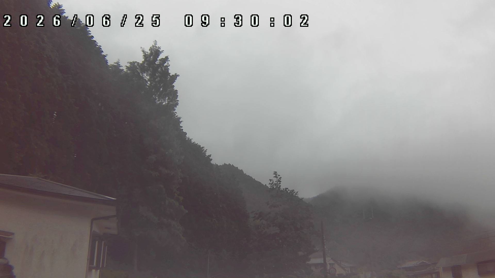 2026年6月25日 09:30ごろの金剛山登山口周辺の空