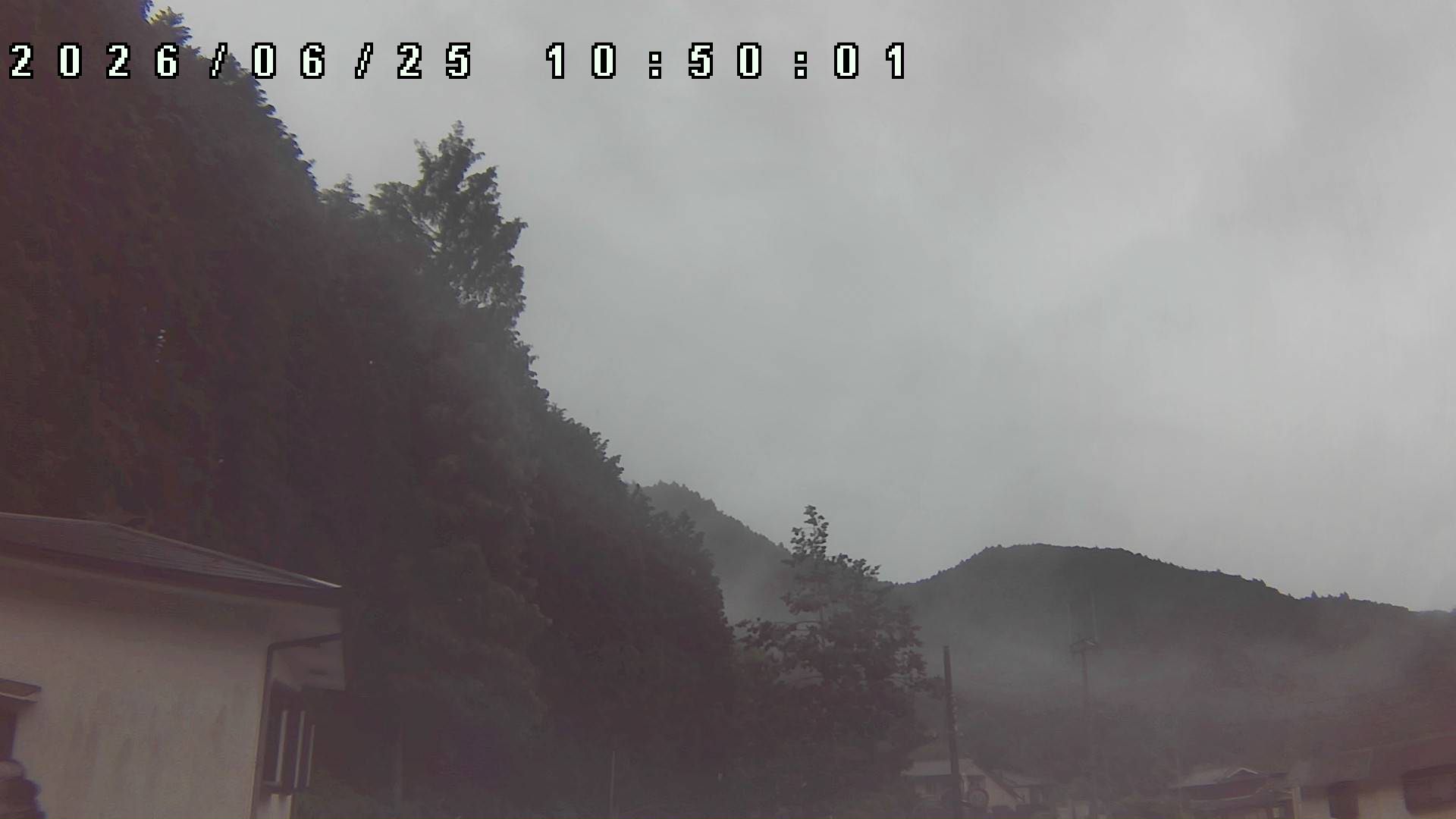 2026年6月25日 10:50ごろの金剛山登山口周辺の空