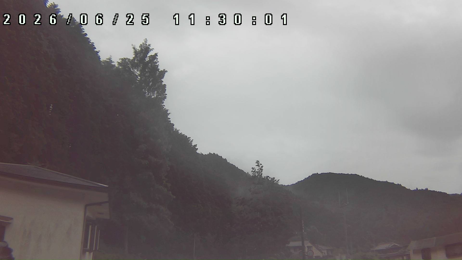 2026年6月25日 11:30ごろの金剛山登山口周辺の空
