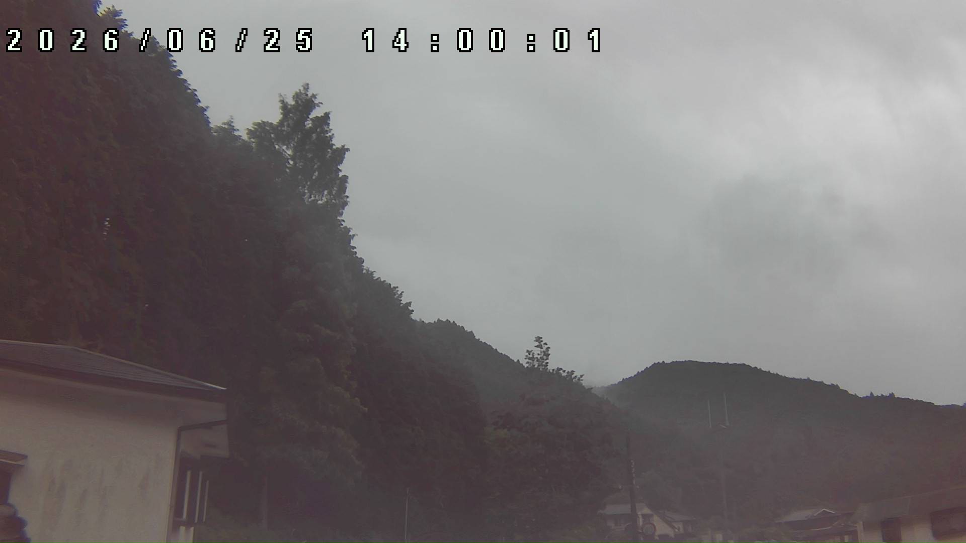 2026年6月25日 14:00ごろの金剛山登山口周辺の空