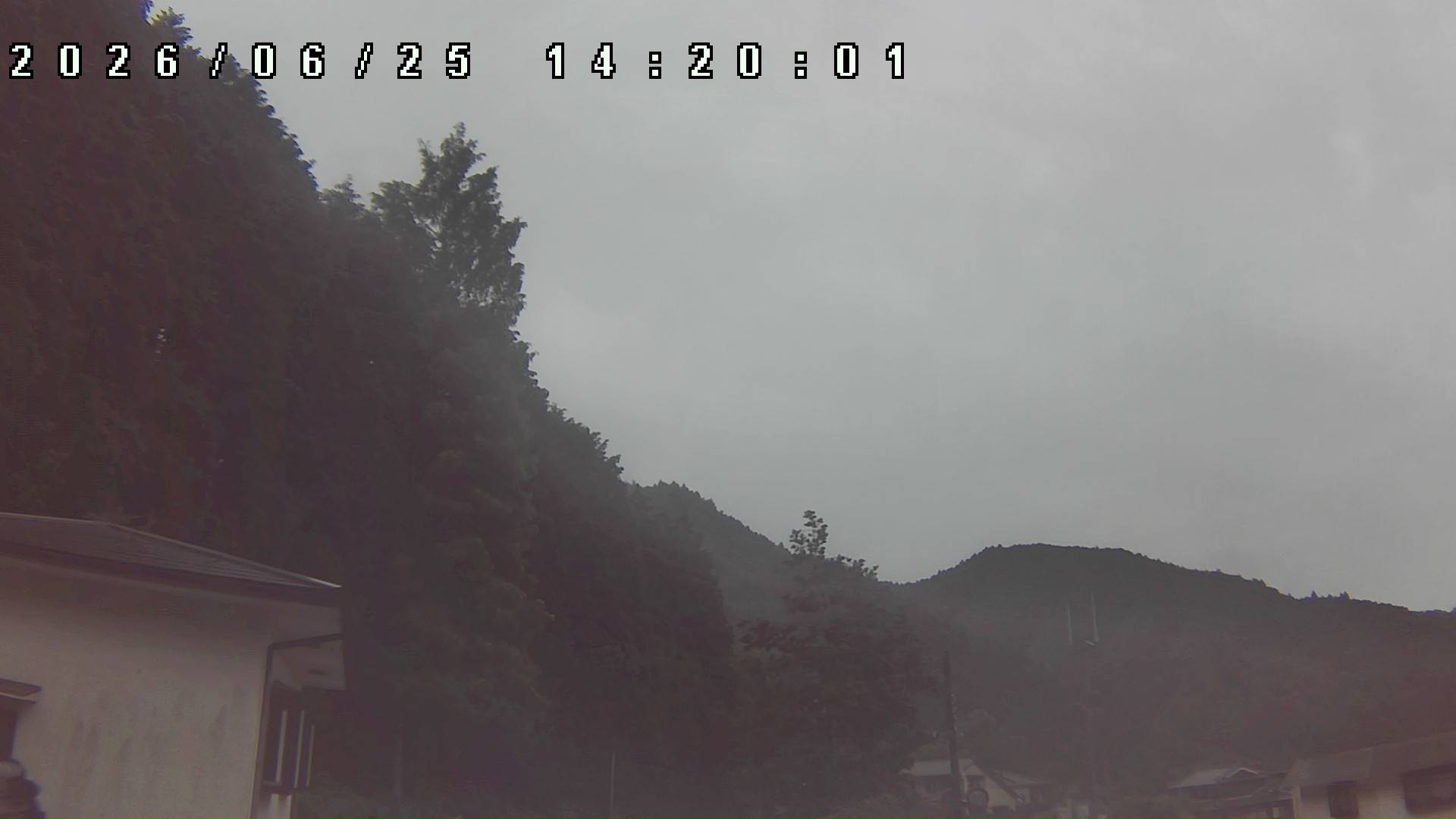 2026年6月25日 14:20ごろの金剛山登山口周辺の空