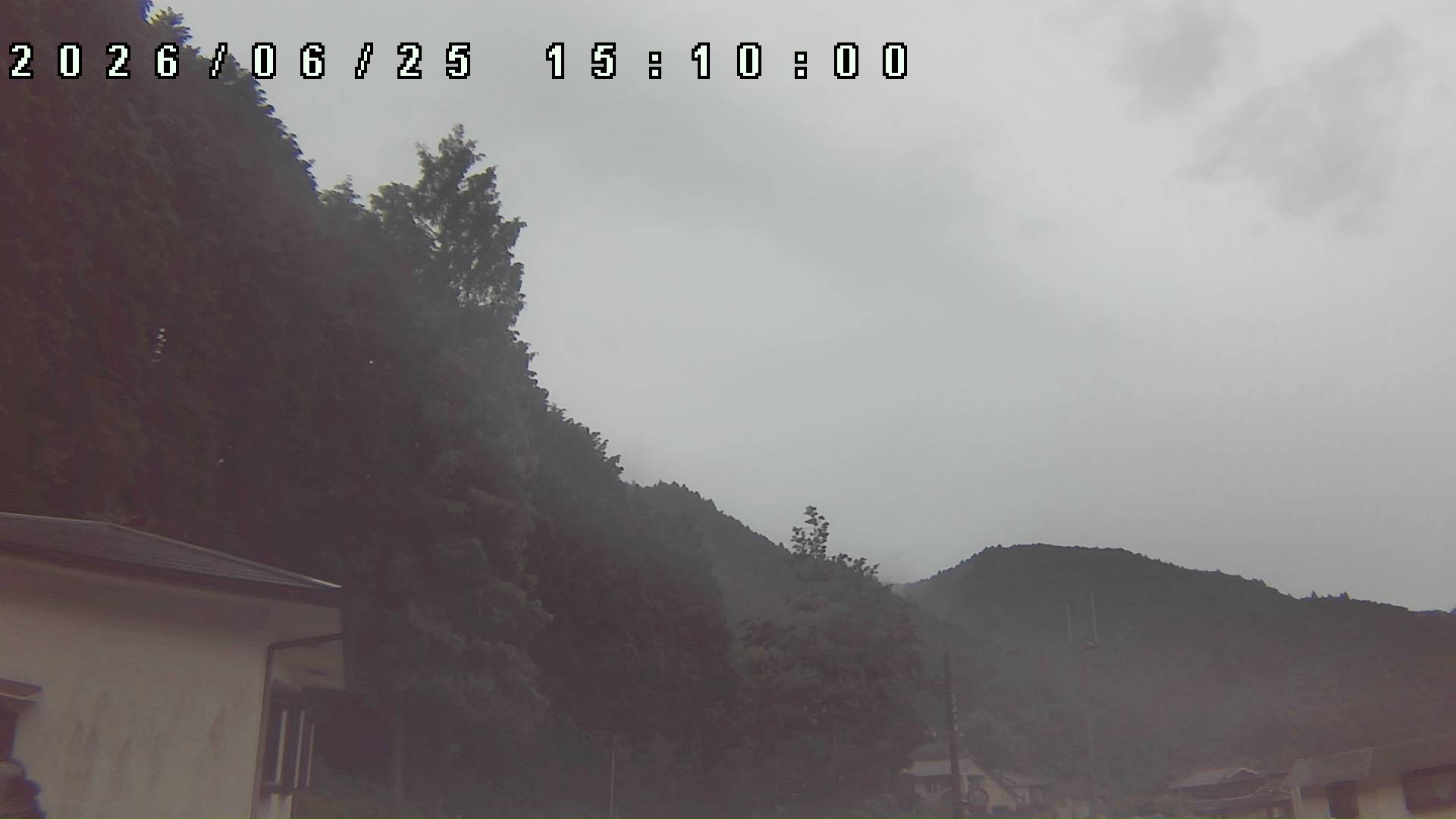 2026年6月25日 15:10ごろの金剛山登山口周辺の空