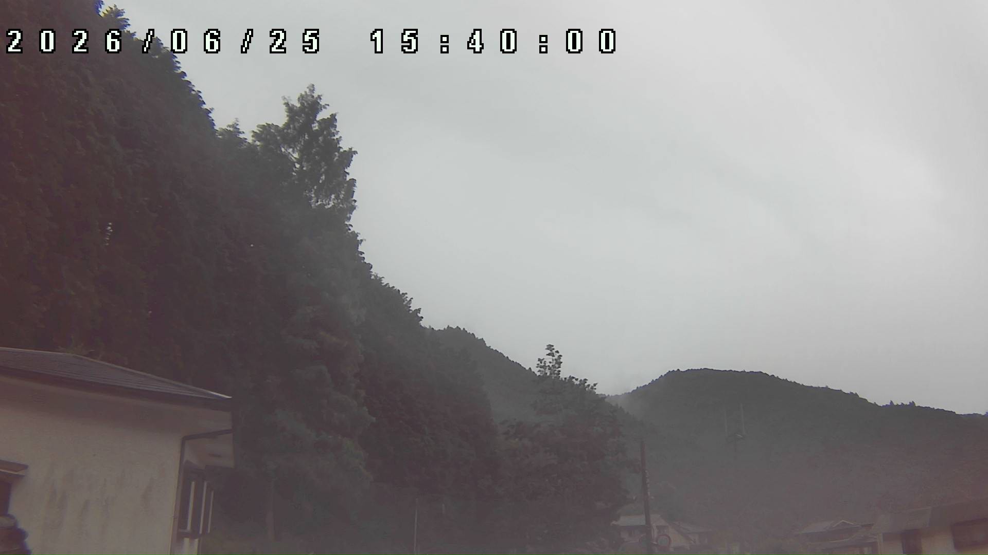 2026年6月25日 15:40ごろの金剛山登山口周辺の空