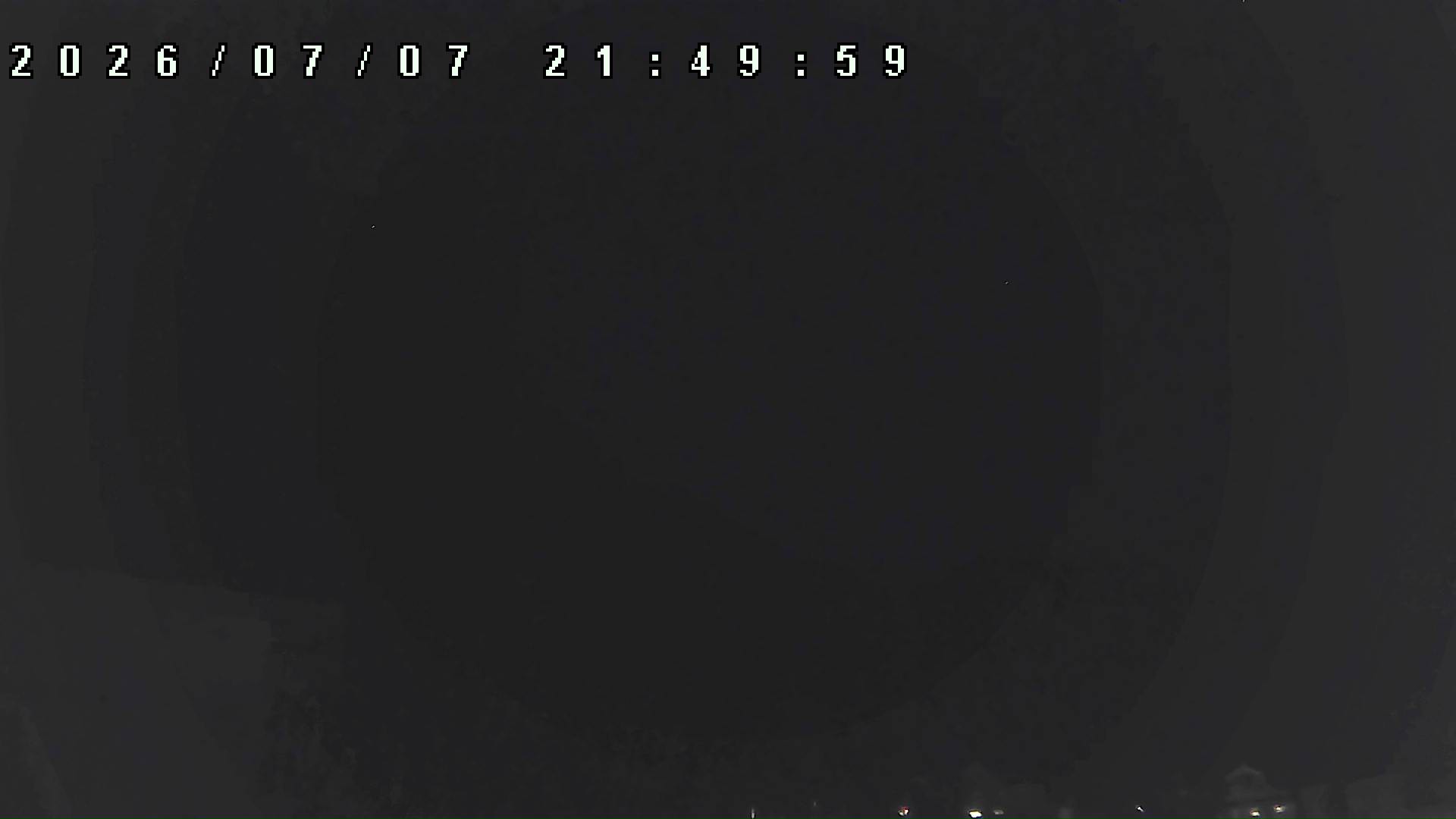 2026年7月7日 21:50ごろの金剛山登山口周辺の空