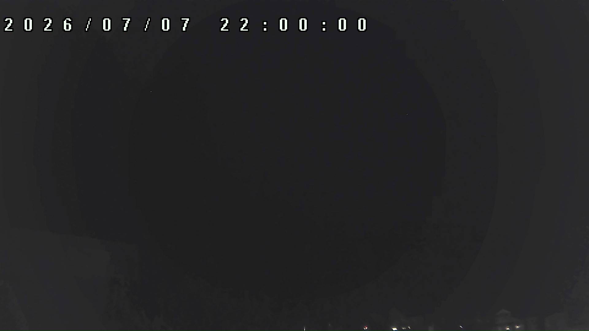 2026年7月7日 22:00ごろの金剛山登山口周辺の空