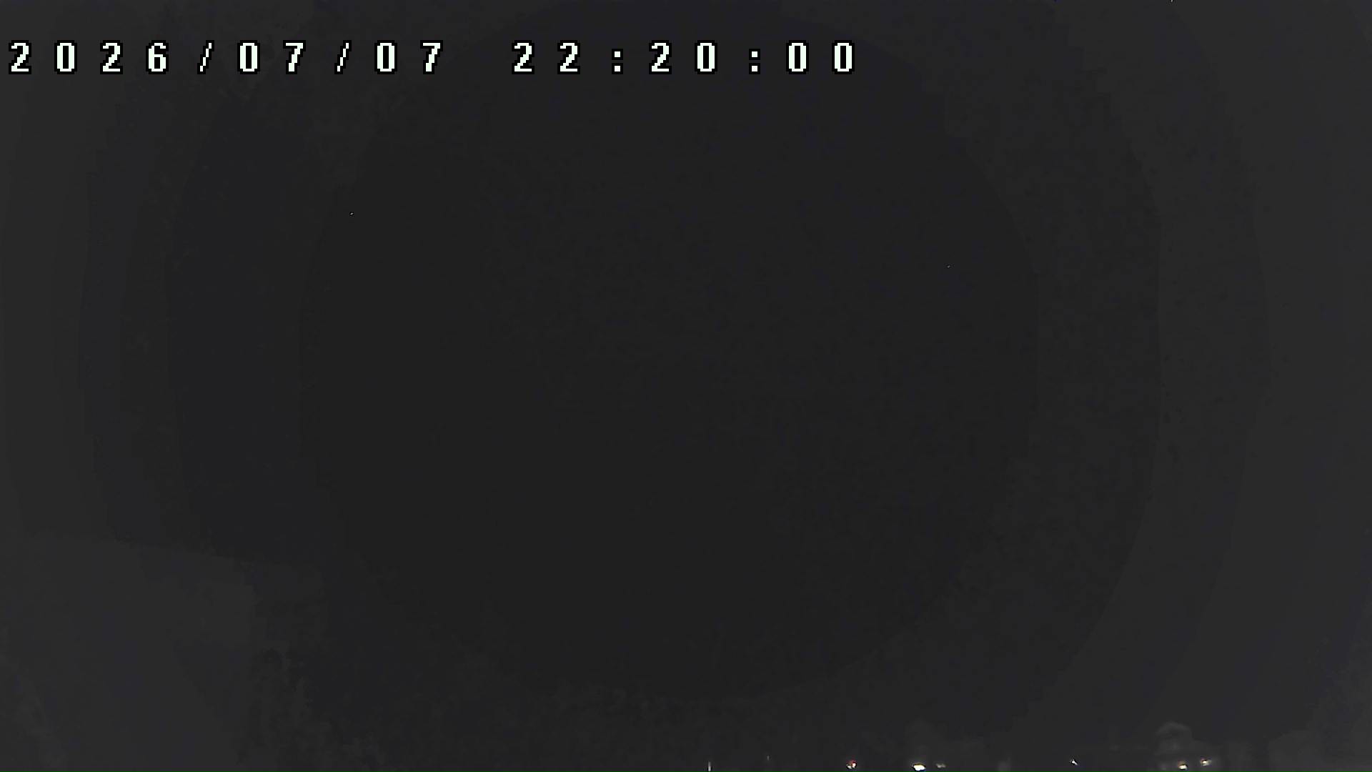 2026年7月7日 22:20ごろの金剛山登山口周辺の空
