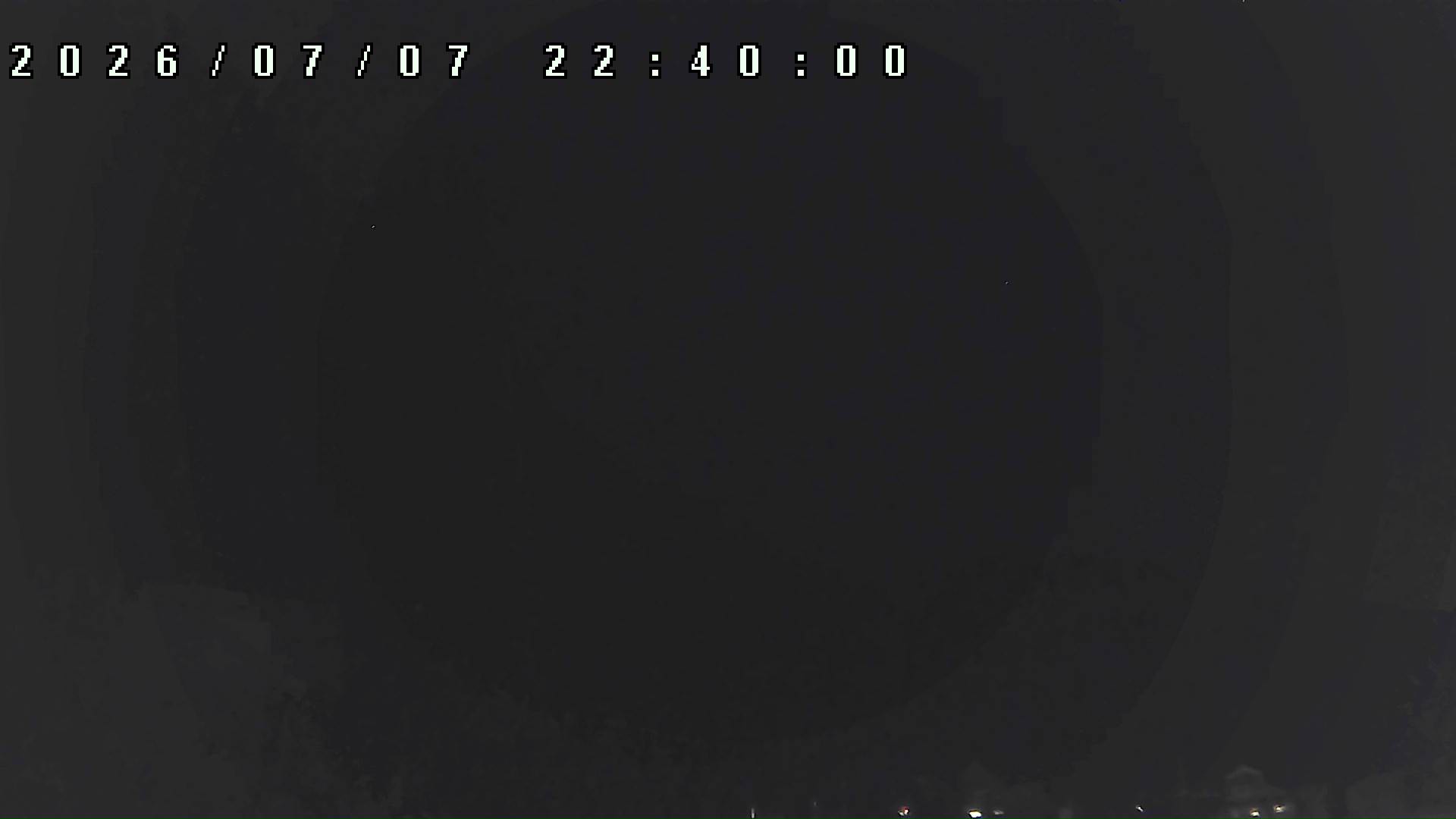 2026年7月7日 22:40ごろの金剛山登山口周辺の空