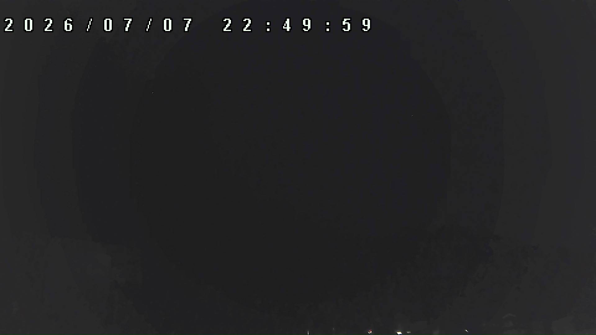 2026年7月7日 22:50ごろの金剛山登山口周辺の空