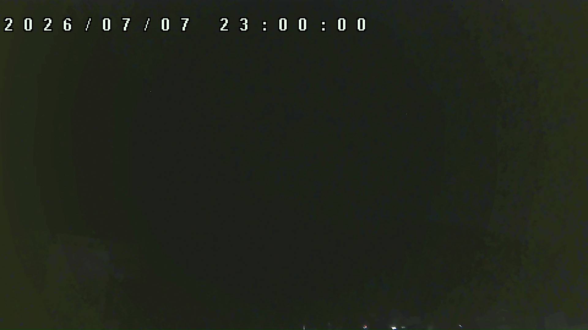 2026年7月7日 23:00ごろの金剛山登山口周辺の空