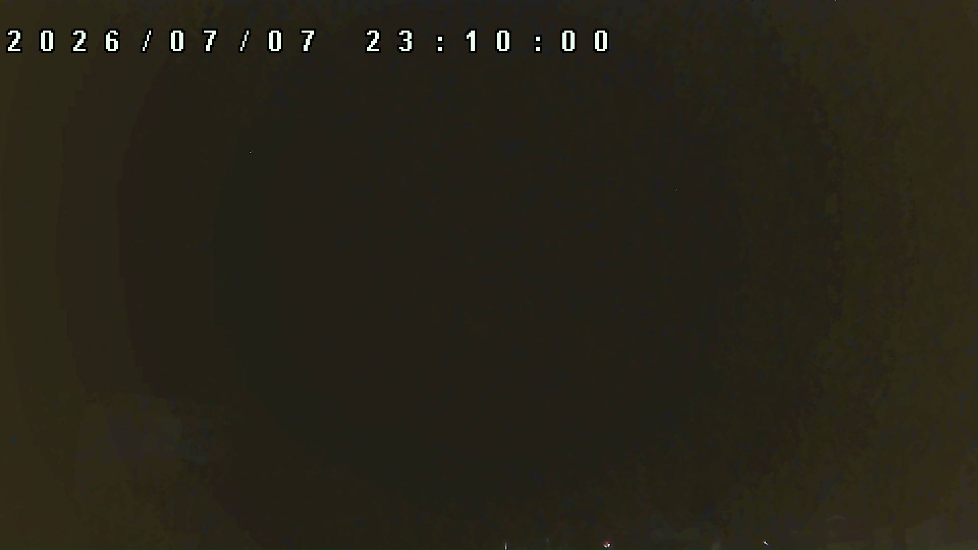 2026年7月7日 23:10ごろの金剛山登山口周辺の空