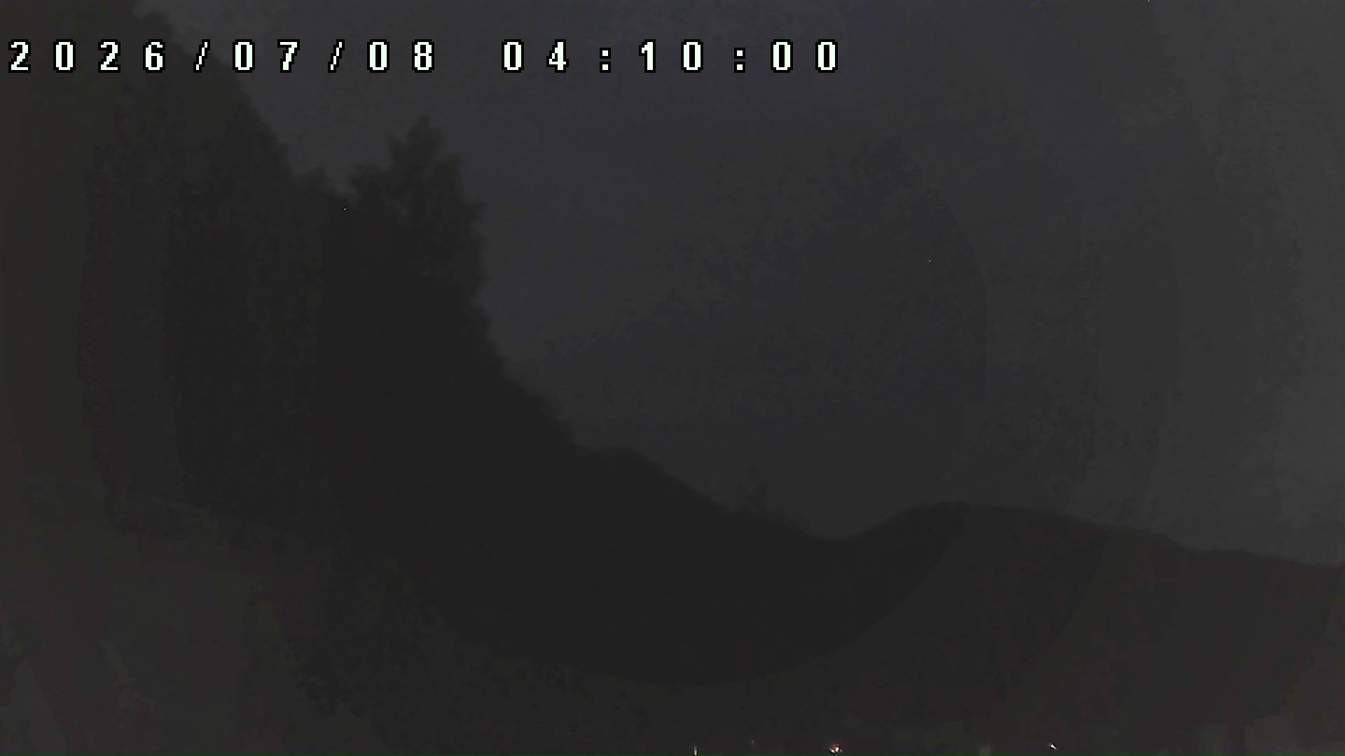 2026年7月8日 04:10ごろの金剛山登山口周辺の空