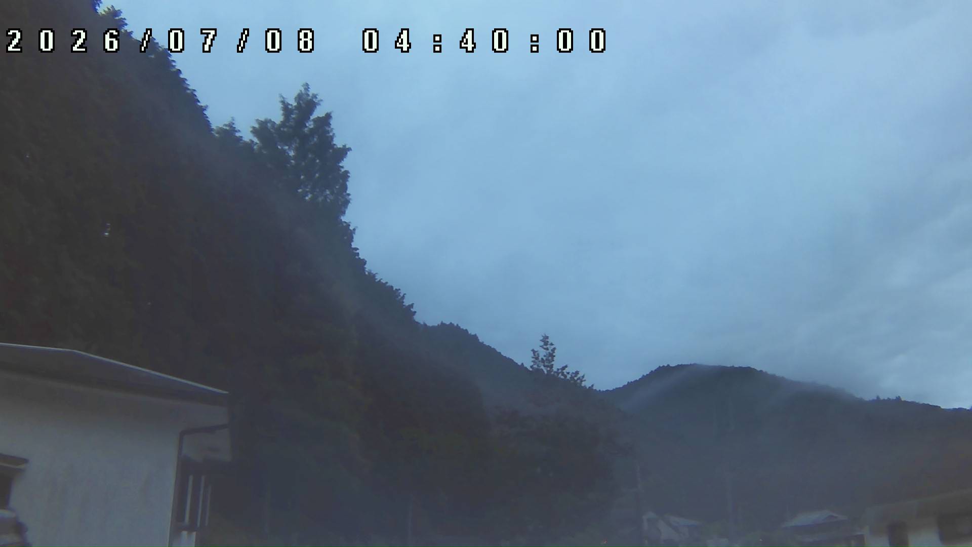 2026年7月8日 04:40ごろの金剛山登山口周辺の空