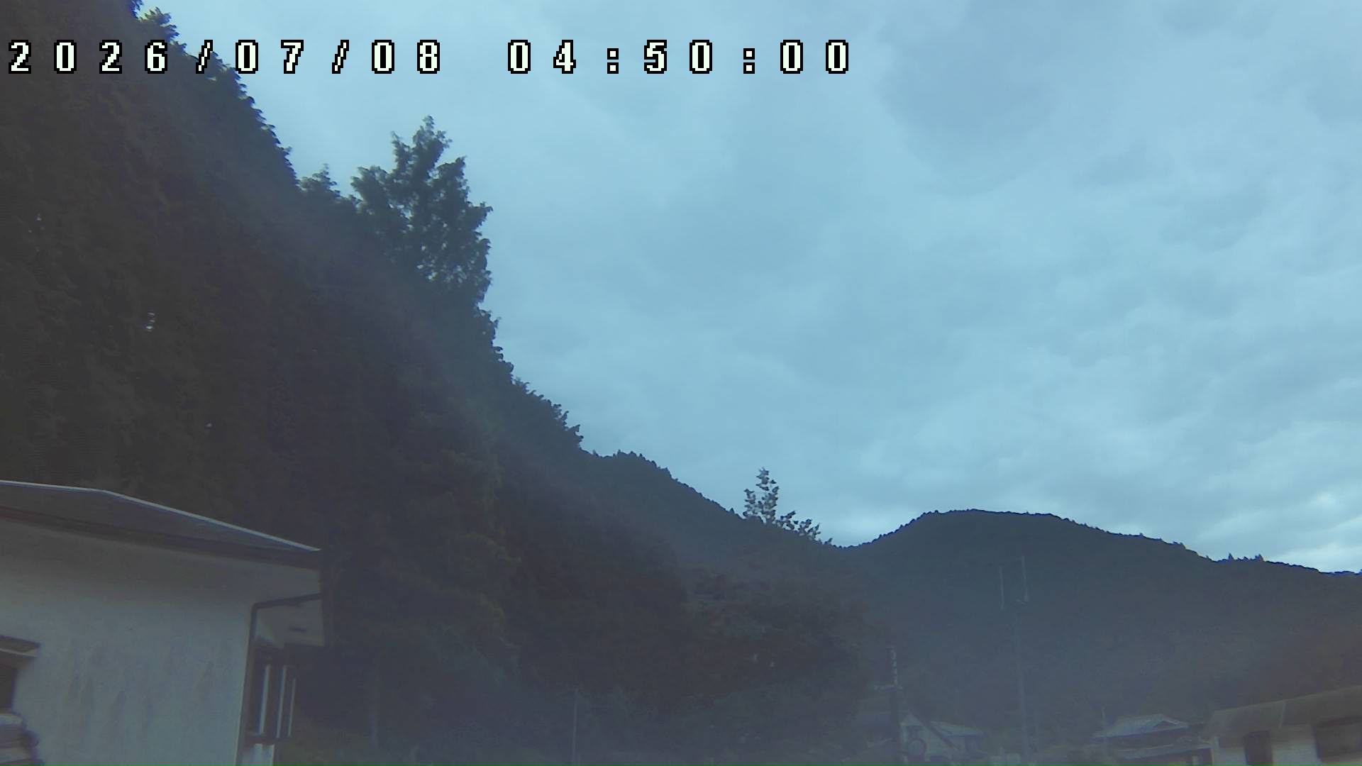 2026年7月8日 04:50ごろの金剛山登山口周辺の空