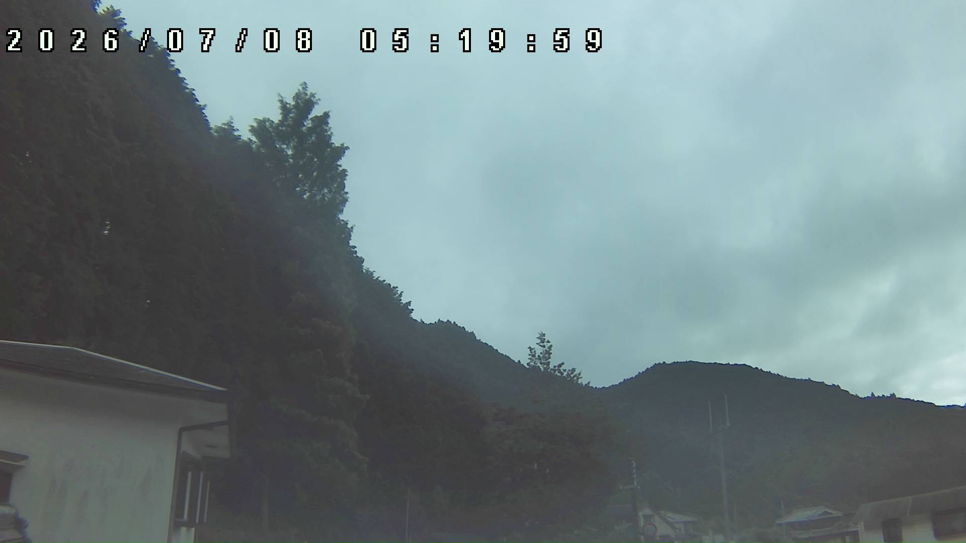 2026年7月8日 05:20ごろの金剛山登山口周辺の空