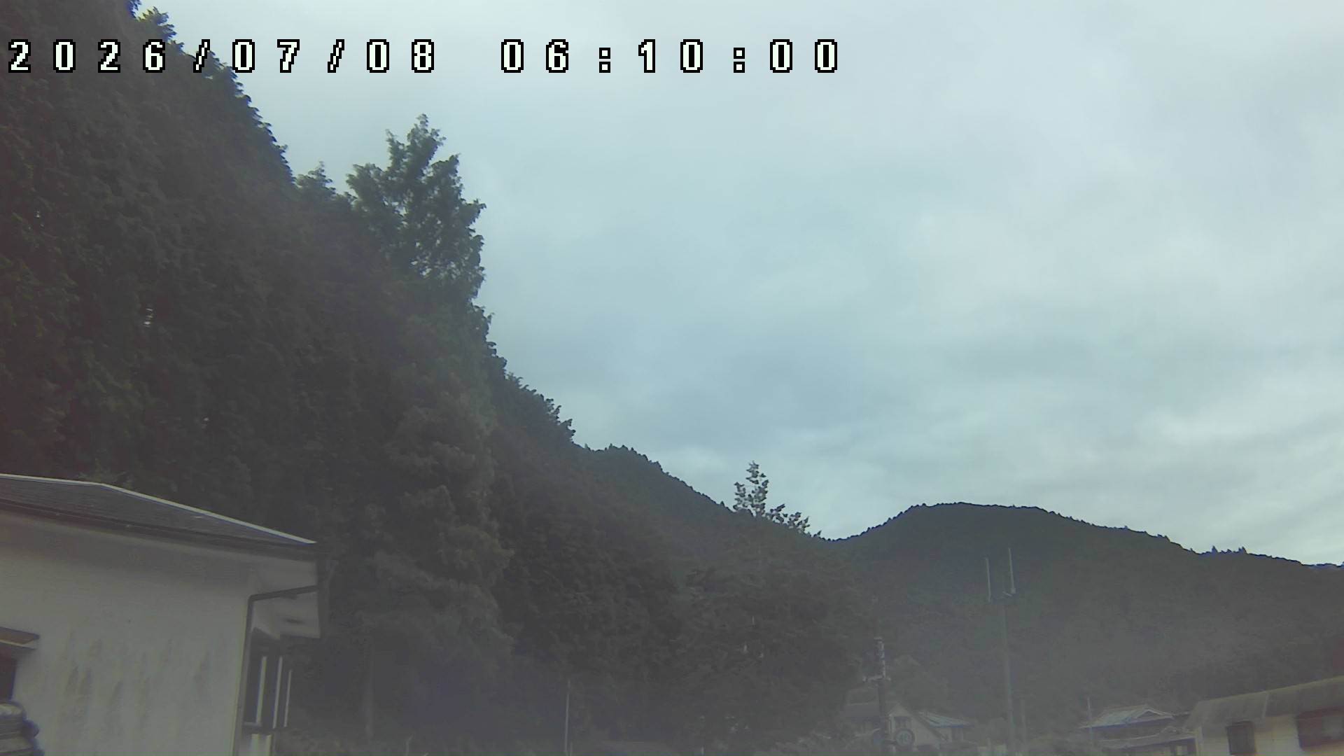 2026年7月8日 06:10ごろの金剛山登山口周辺の空