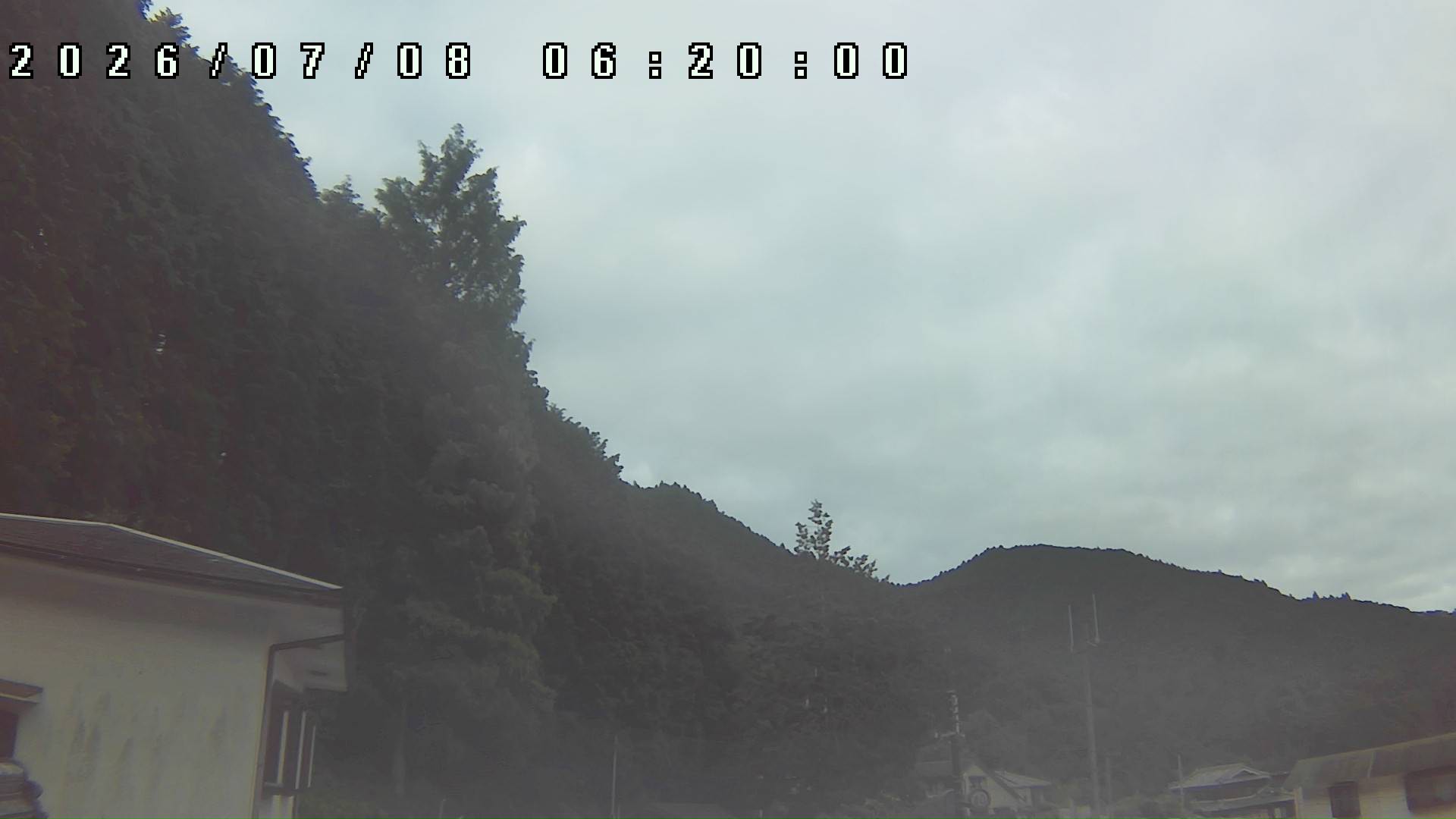 2026年7月8日 06:20ごろの金剛山登山口周辺の空