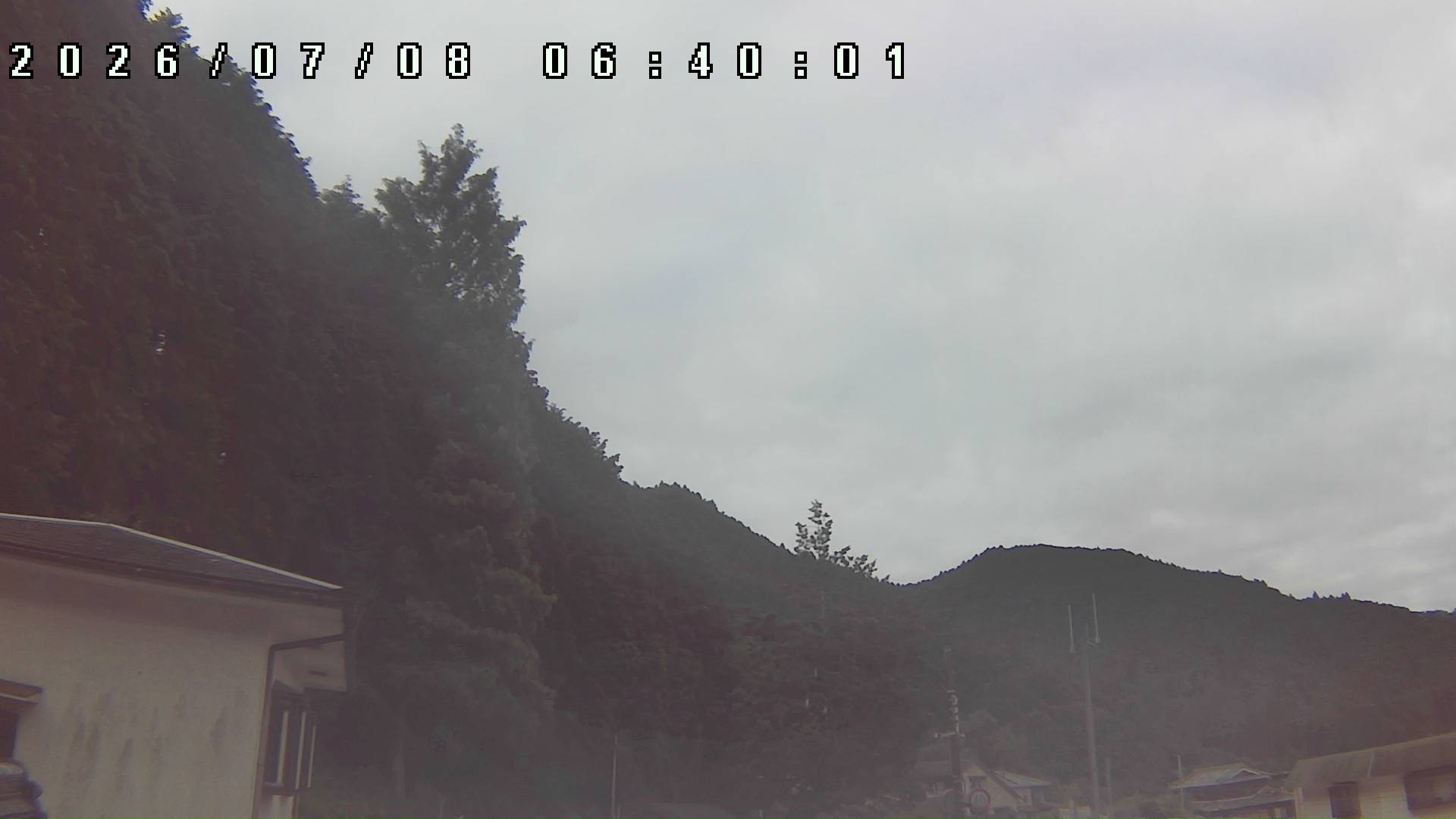 2026年7月8日 06:40ごろの金剛山登山口周辺の空